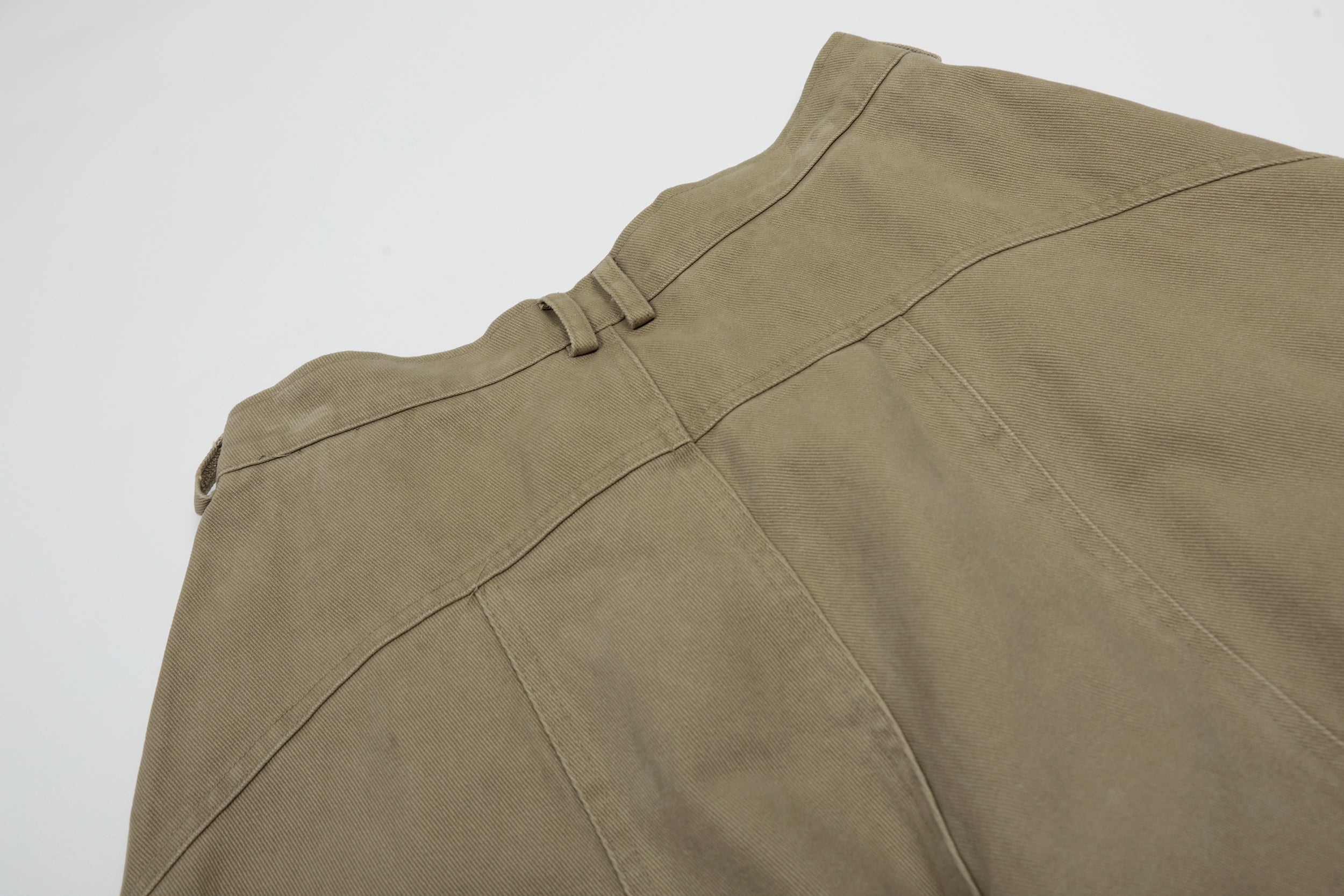 STARRVAINT Vintage Arc-Pocket Balloon Pants