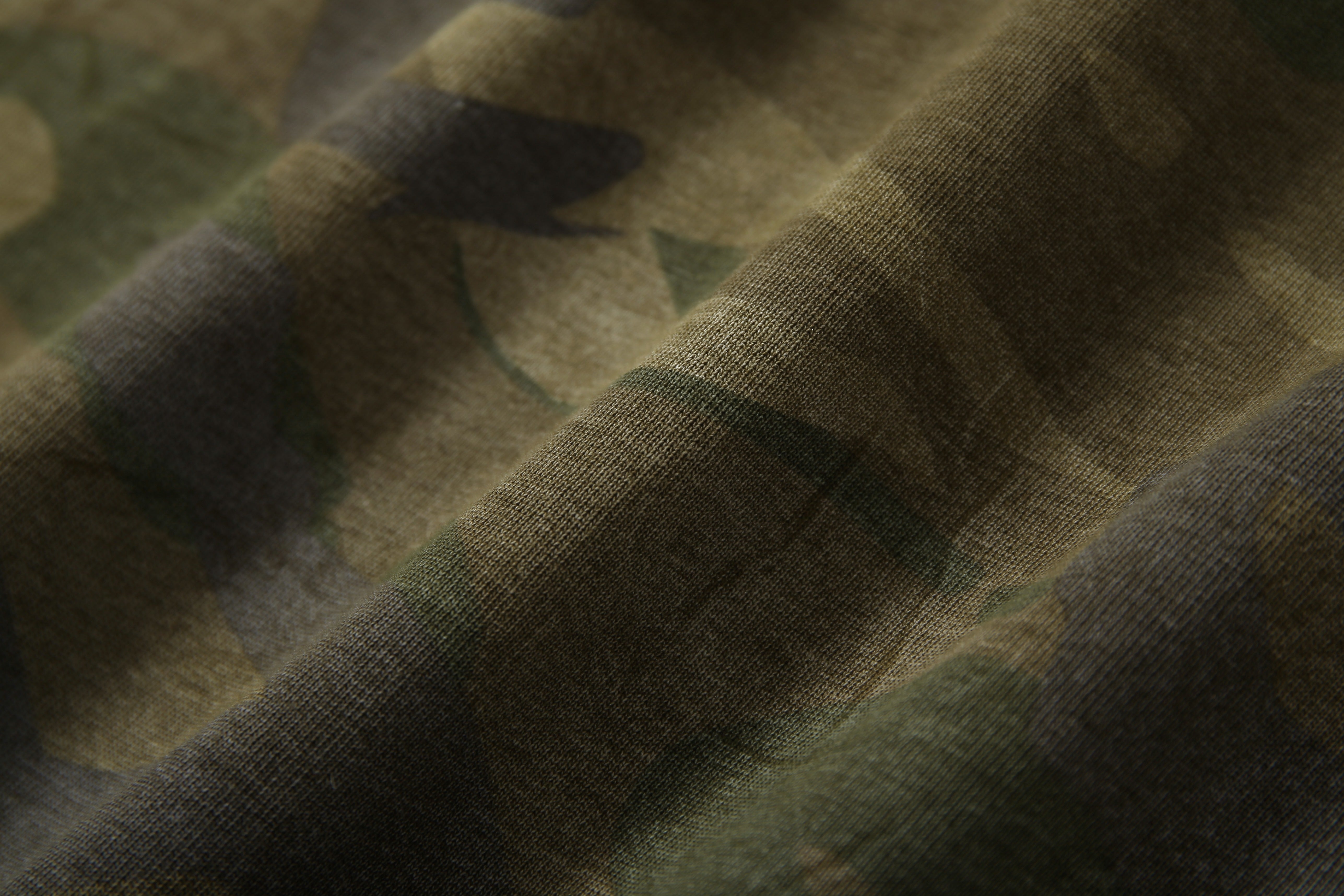 STARRVAINT Camo Patchwork Long Sleeve Tee