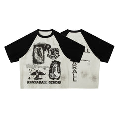 STARRVAINT Raglan Graphic Tee