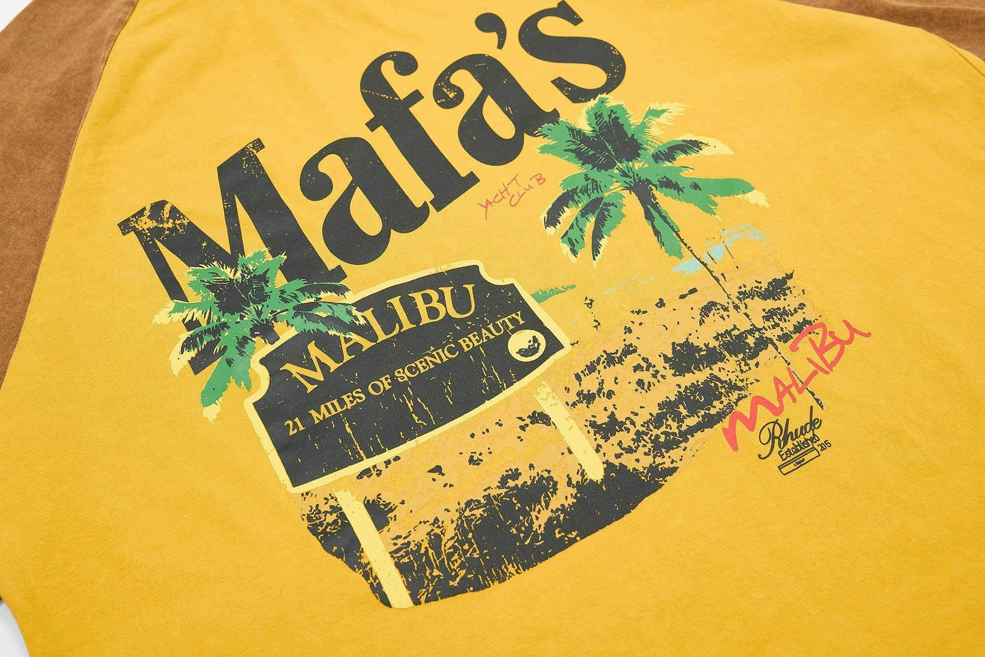 STARRVAINT Malibu Washed Raglan Tee