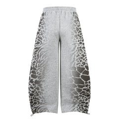 STARRVAINT Leopard Gradient Sweatpants