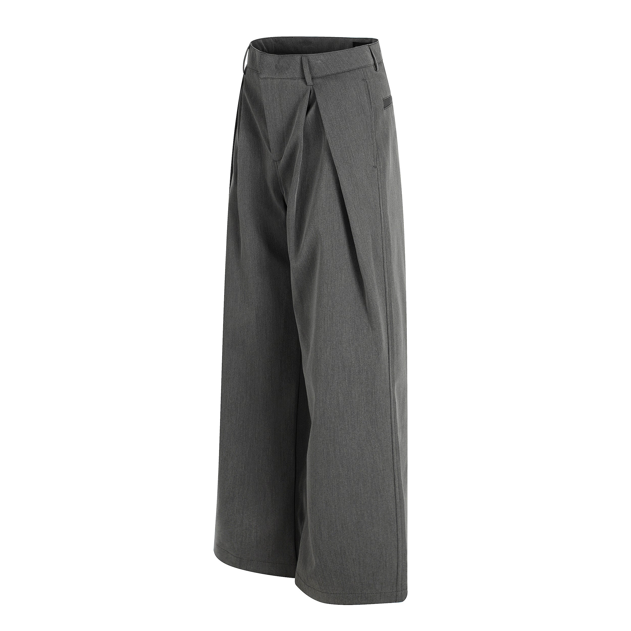 STARRVAINT Pleated Wide-Leg Trousers