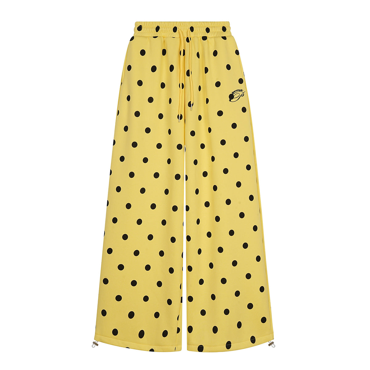 STARRVAINT Polka Dot Wide-Leg Pants