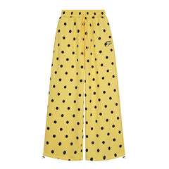 STARRVAINT Polka Dot Wide-Leg Pants