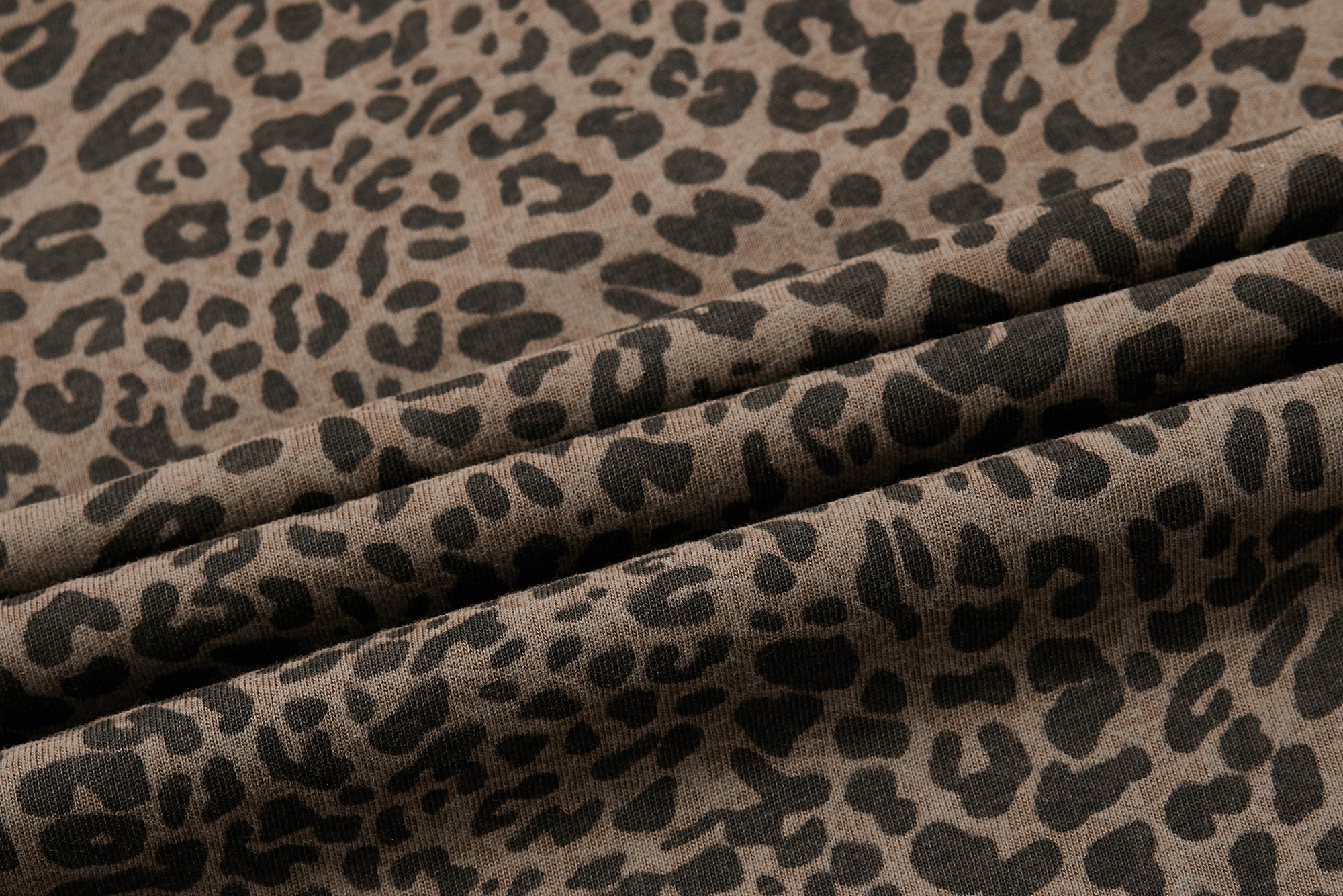 STARRVAINT Leopard Vintage Polo Tee