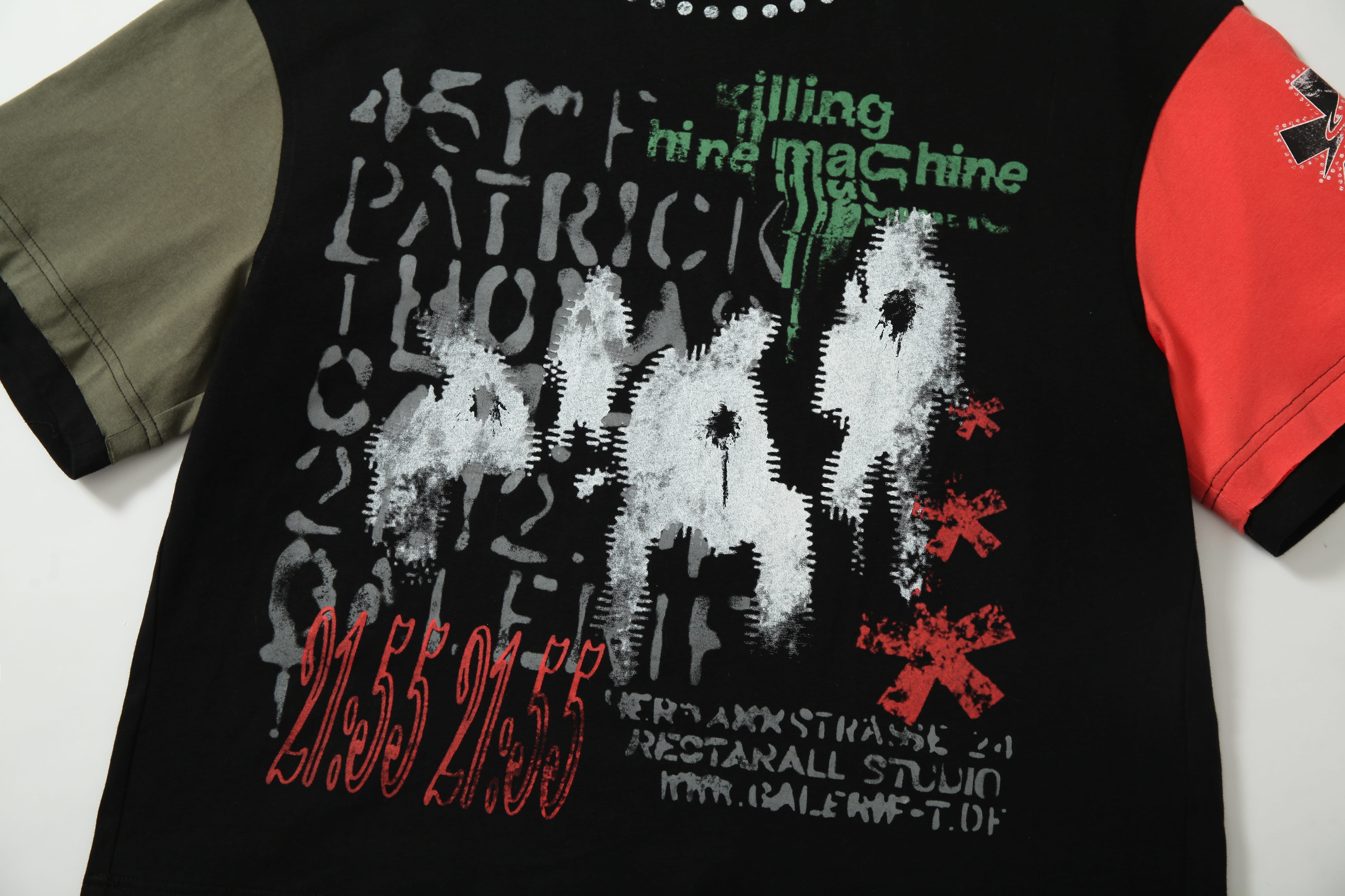 STARRVAINT Graphic Patchwork Street Tee