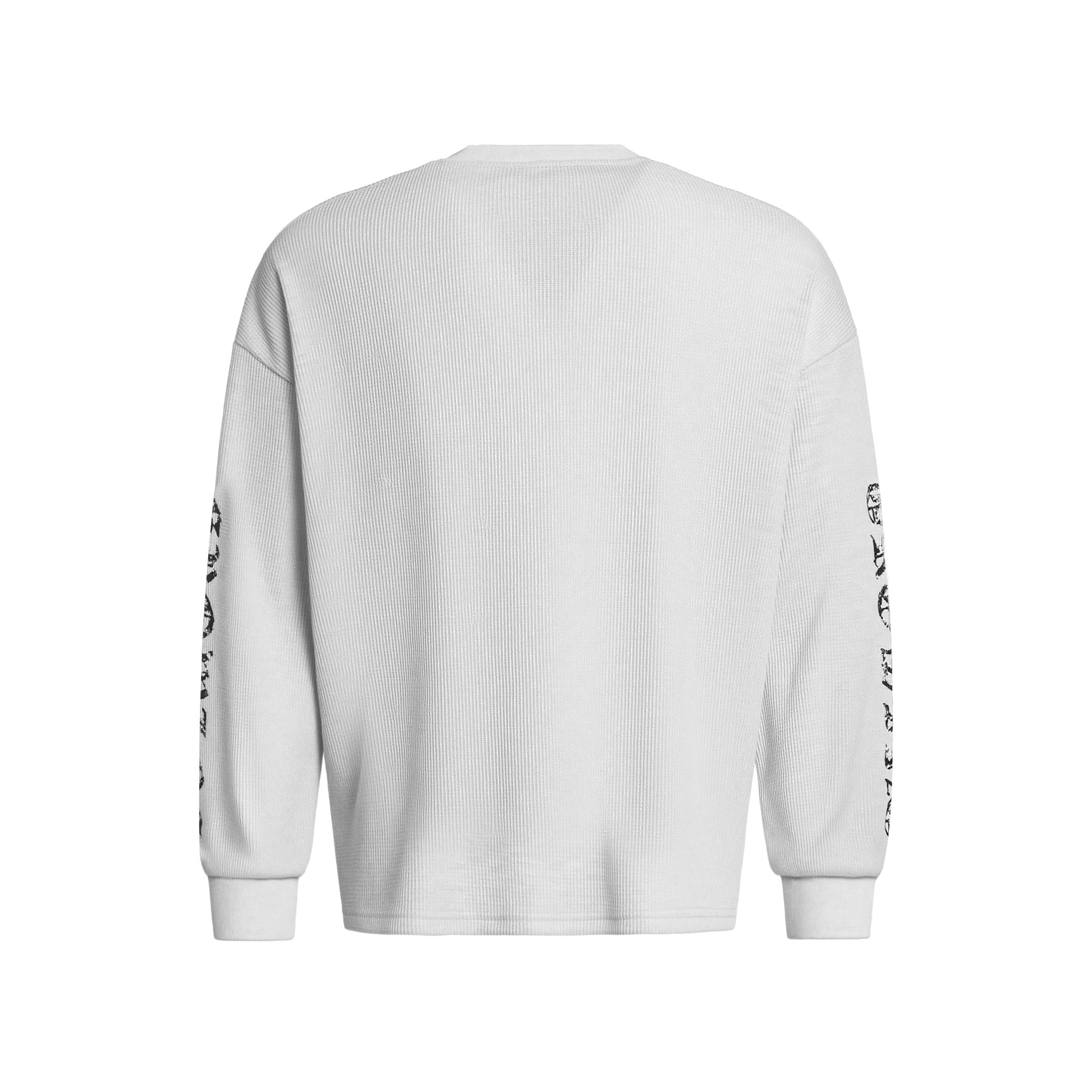 STARRVAINT Gothic Cross Knit Sweatshirt