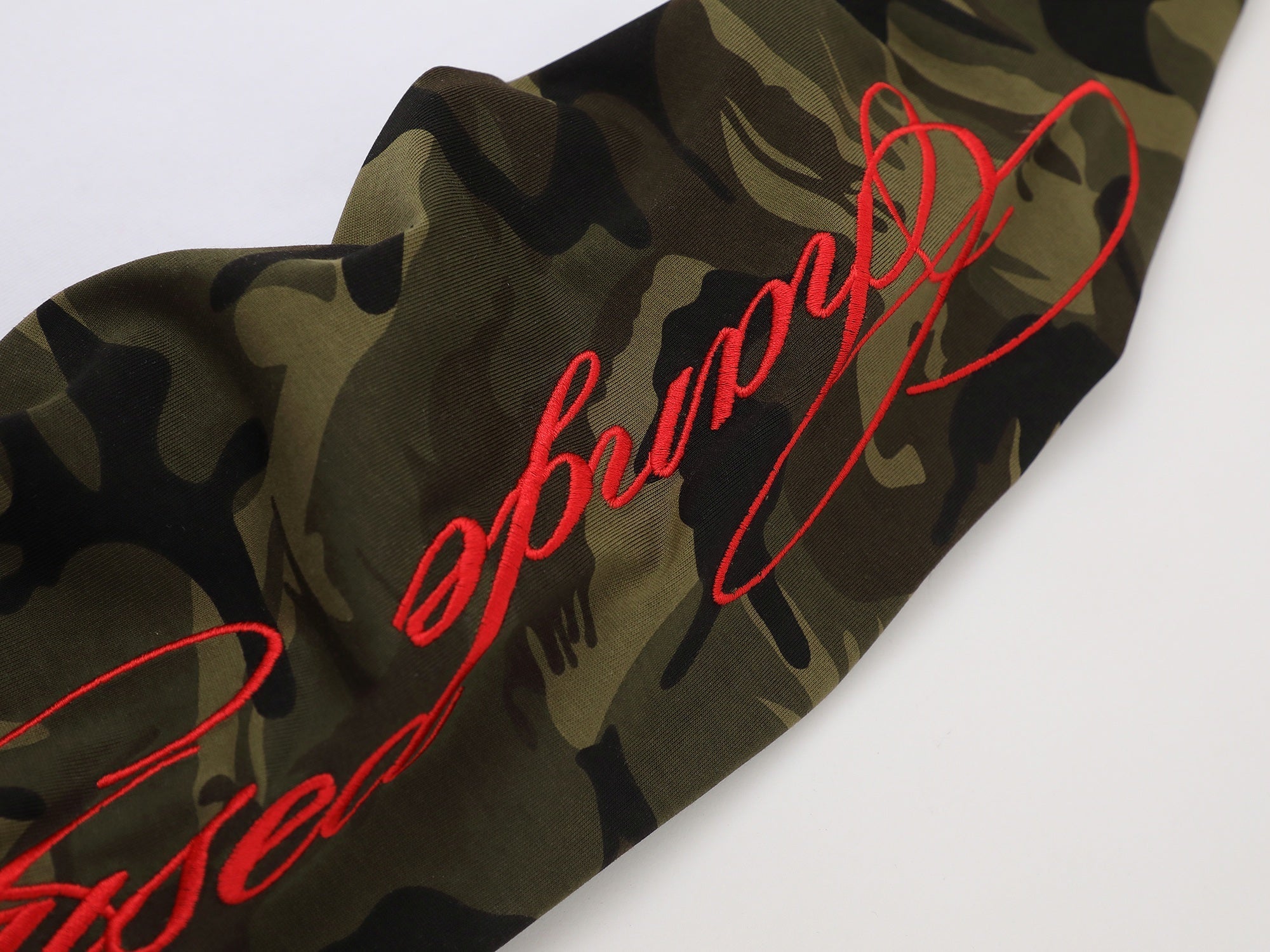 STARRVAINT Camo Sleeve Raglan Long Sleeve Tee