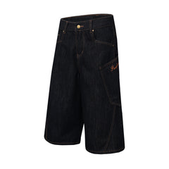 STARRVAINT Patchwork Denim Jorts