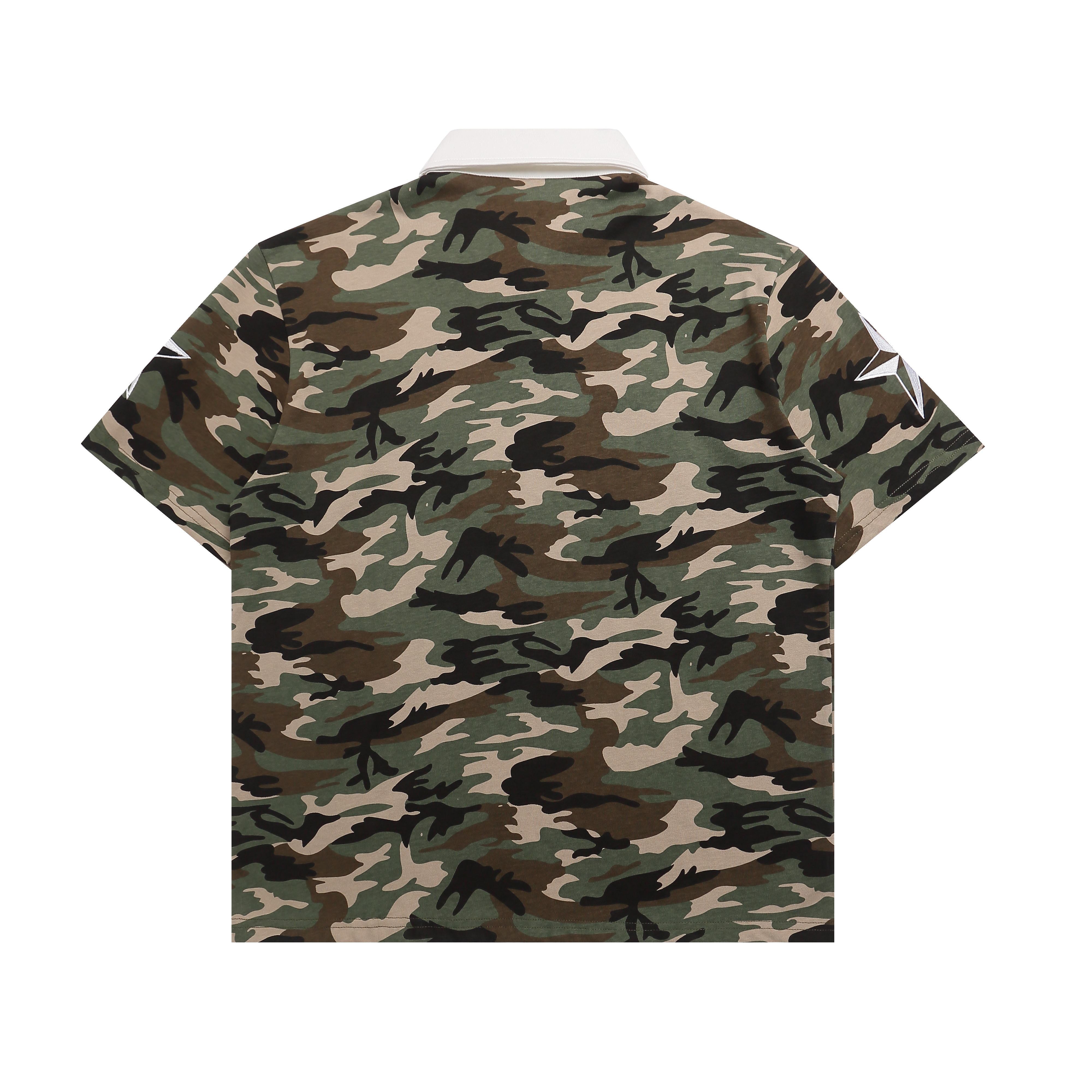 STARRVAINT Camo Heritage Polo Shirt