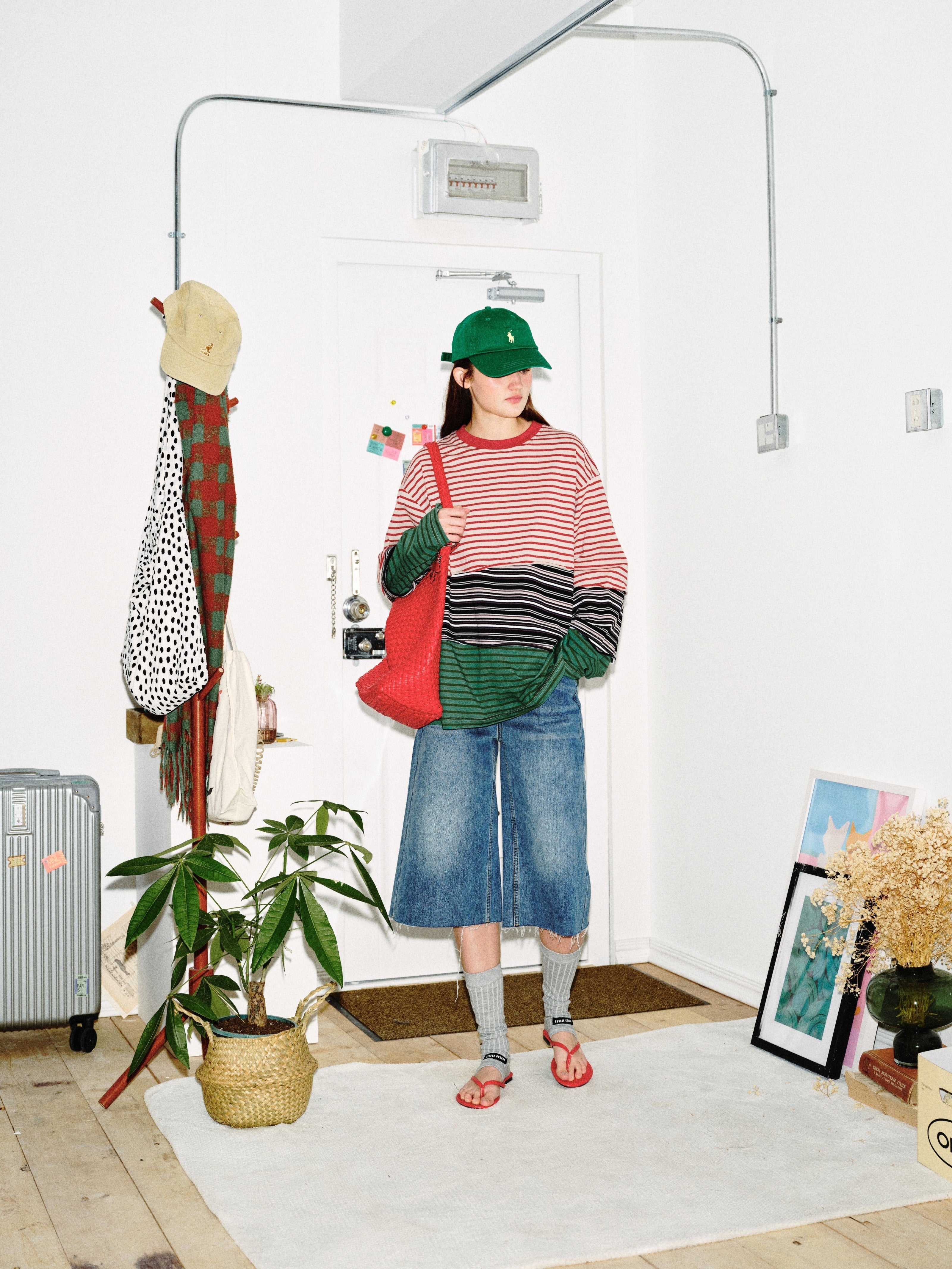 STARRVAINT Striped Long Sleeve Tee