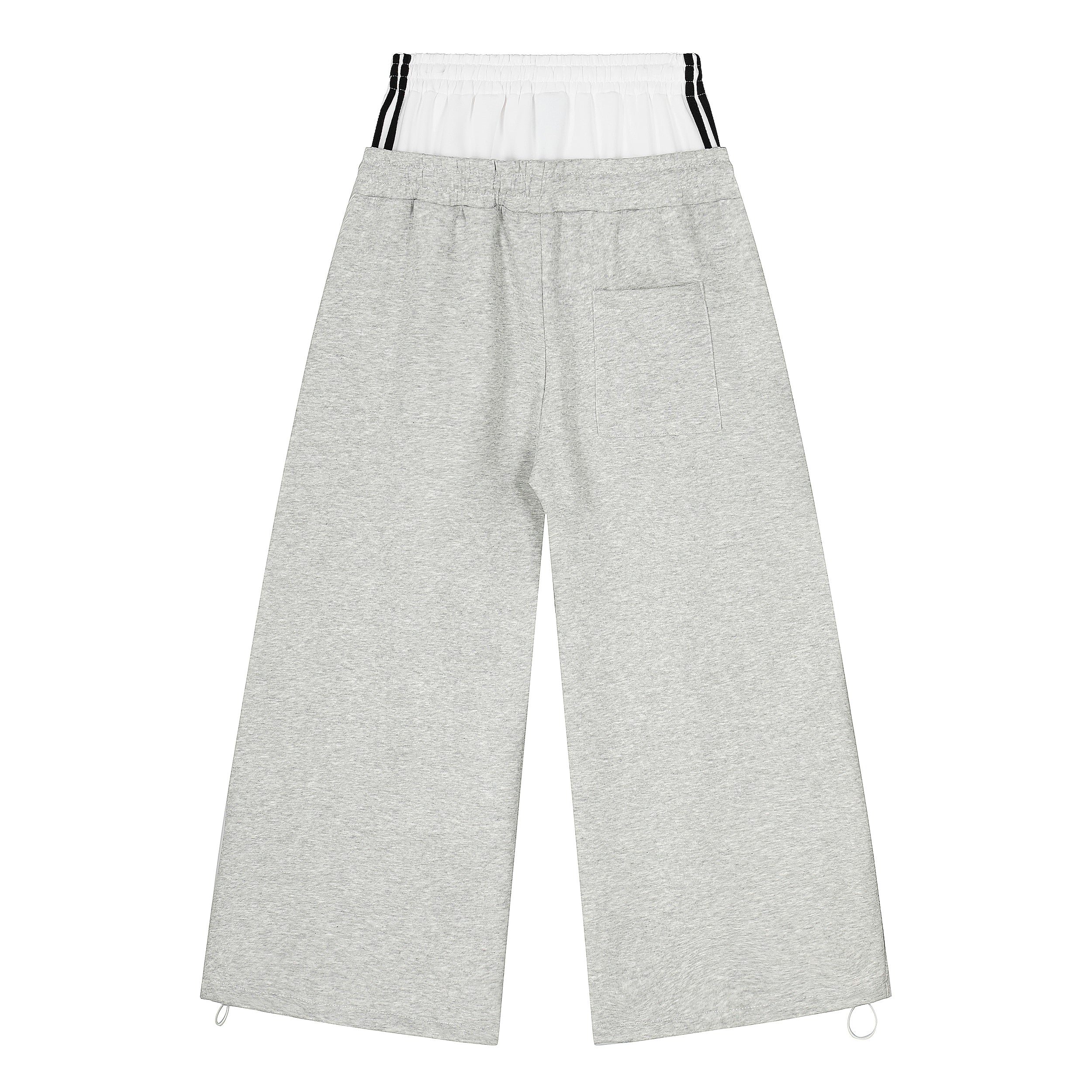 STARRVAINT Varsity Patch Wide-Leg Sweatpants