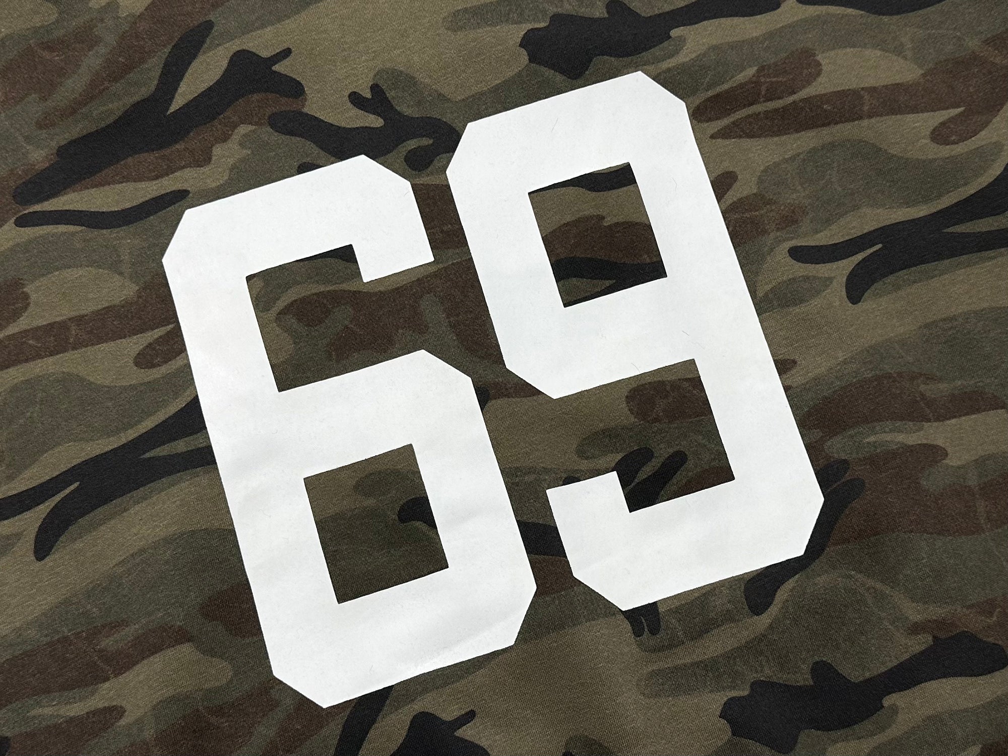 STARRVAINT Camo Varsity Zip Hoodie