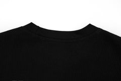STARRVAINT Layered Gothic Cross Long Sleeve Tee