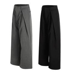 STARRVAINT Pleated Wide-Leg Trousers
