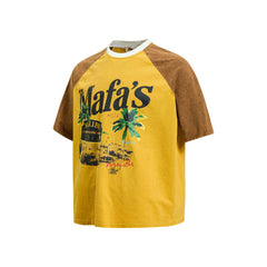 STARRVAINT Malibu Washed Raglan Tee