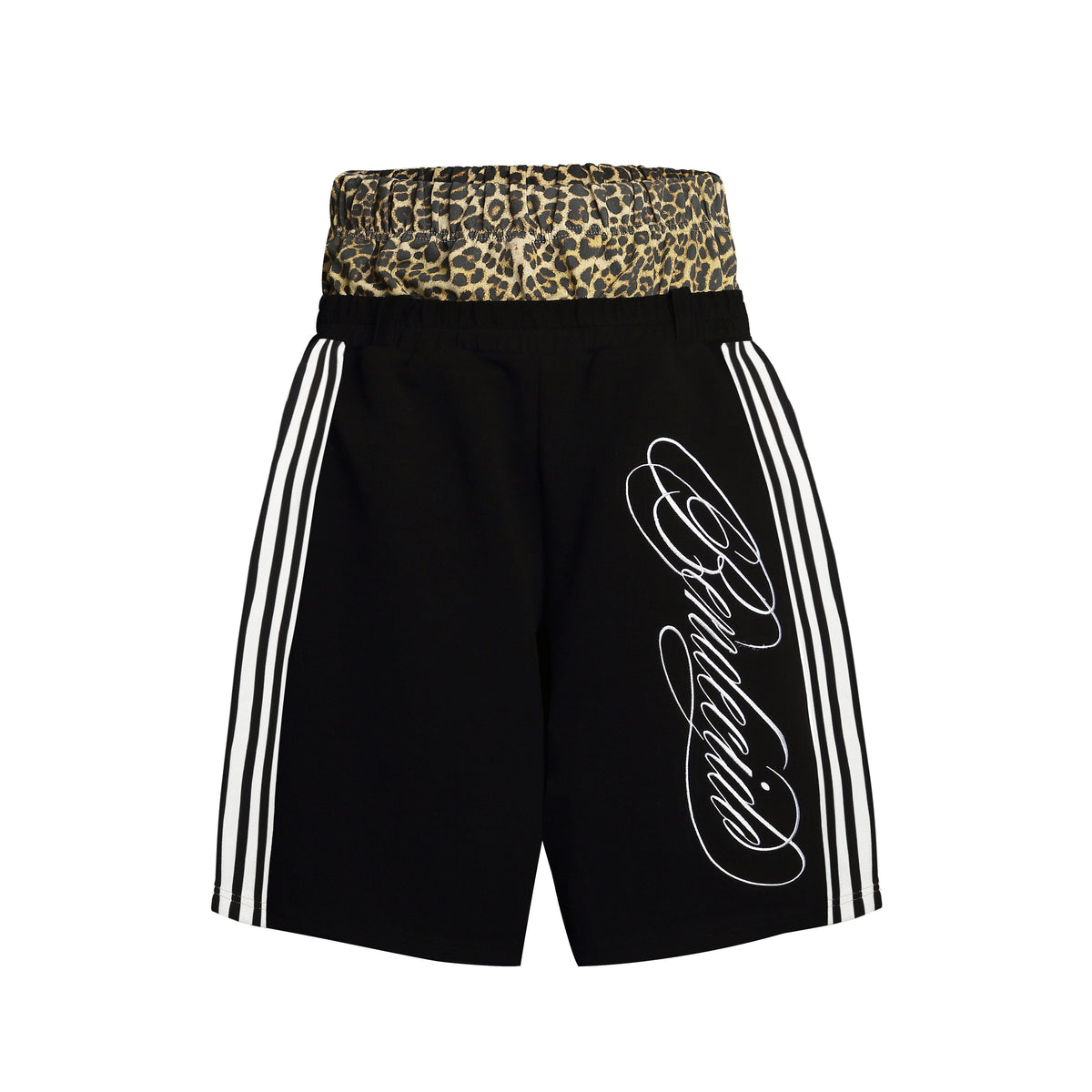 STARRVAINT Leopard Waist Sport Shorts