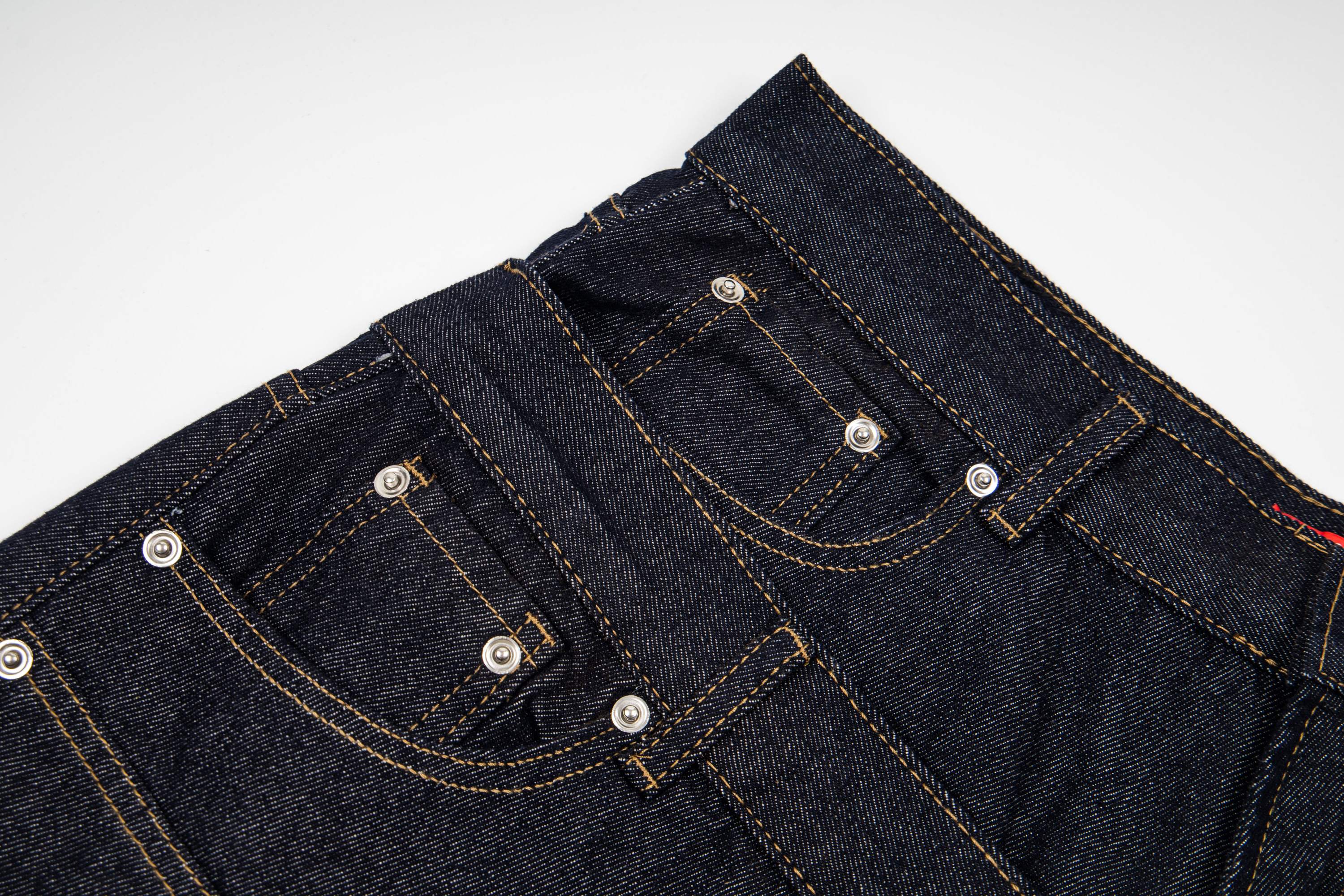 STARRVAINT “Double Waist Panel Denim Shorts”