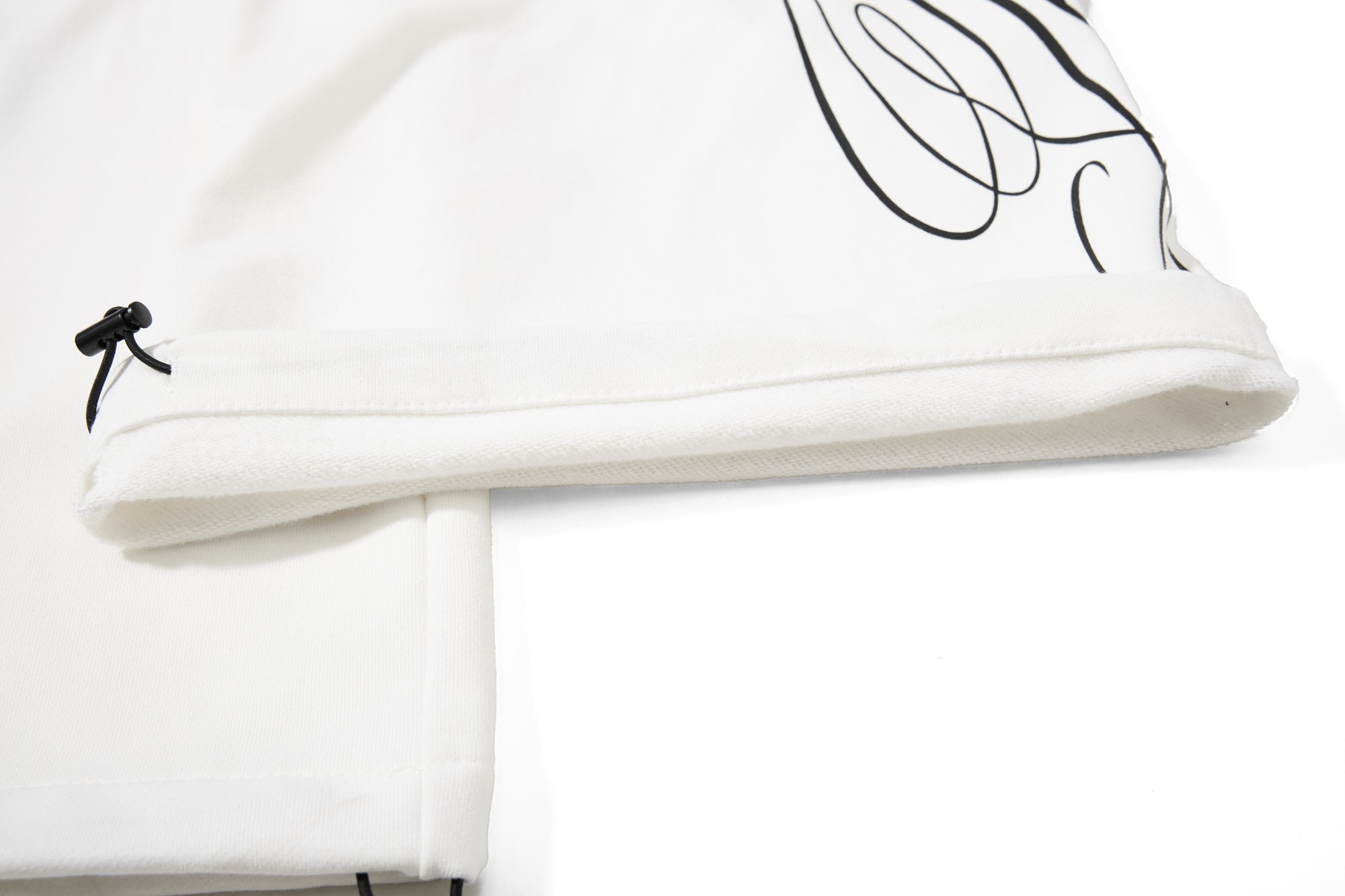 STARRVAINT “Distressed Panel Wide-Leg Sweatpants”