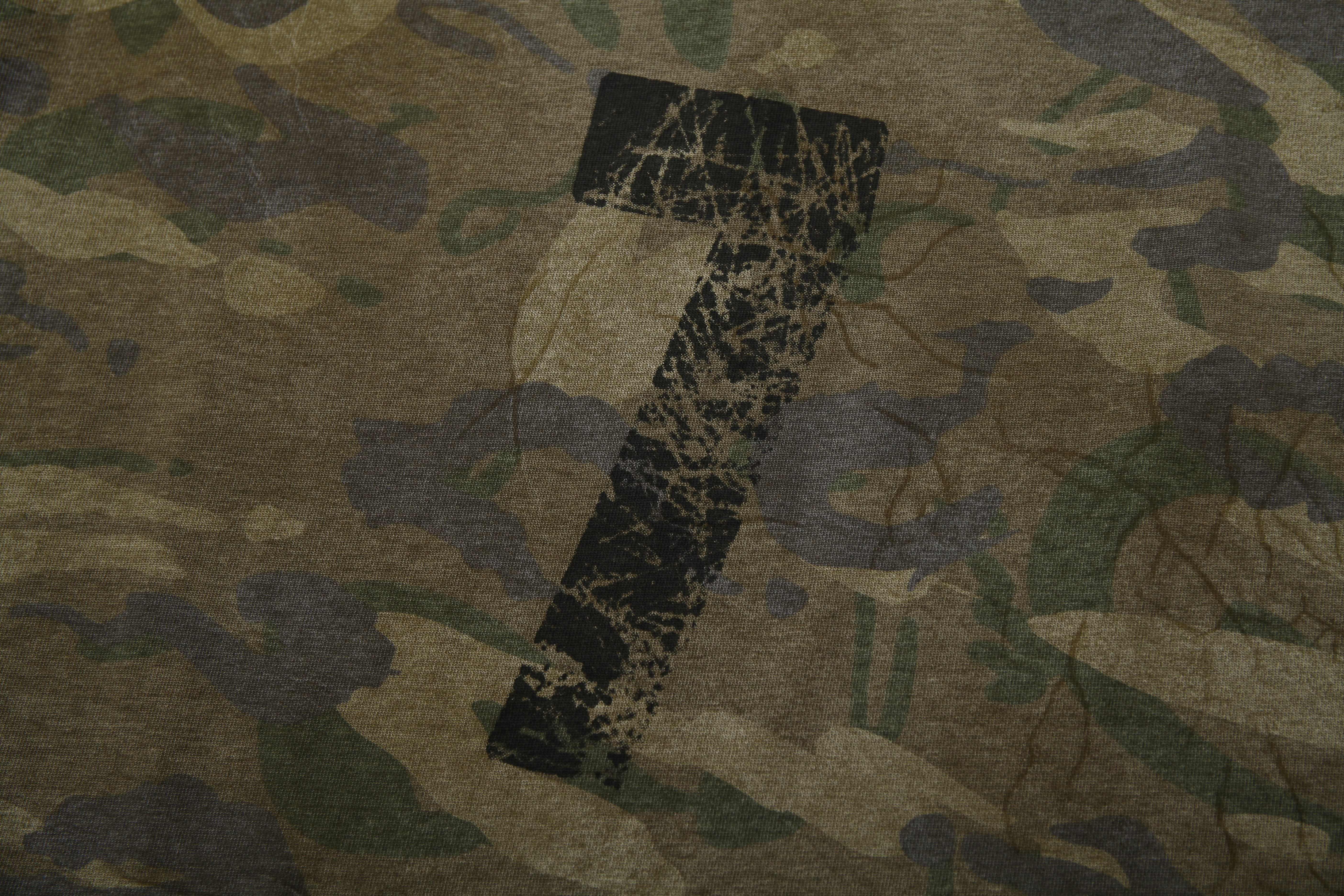 STARRVAINT Camo Patchwork Long Sleeve Tee
