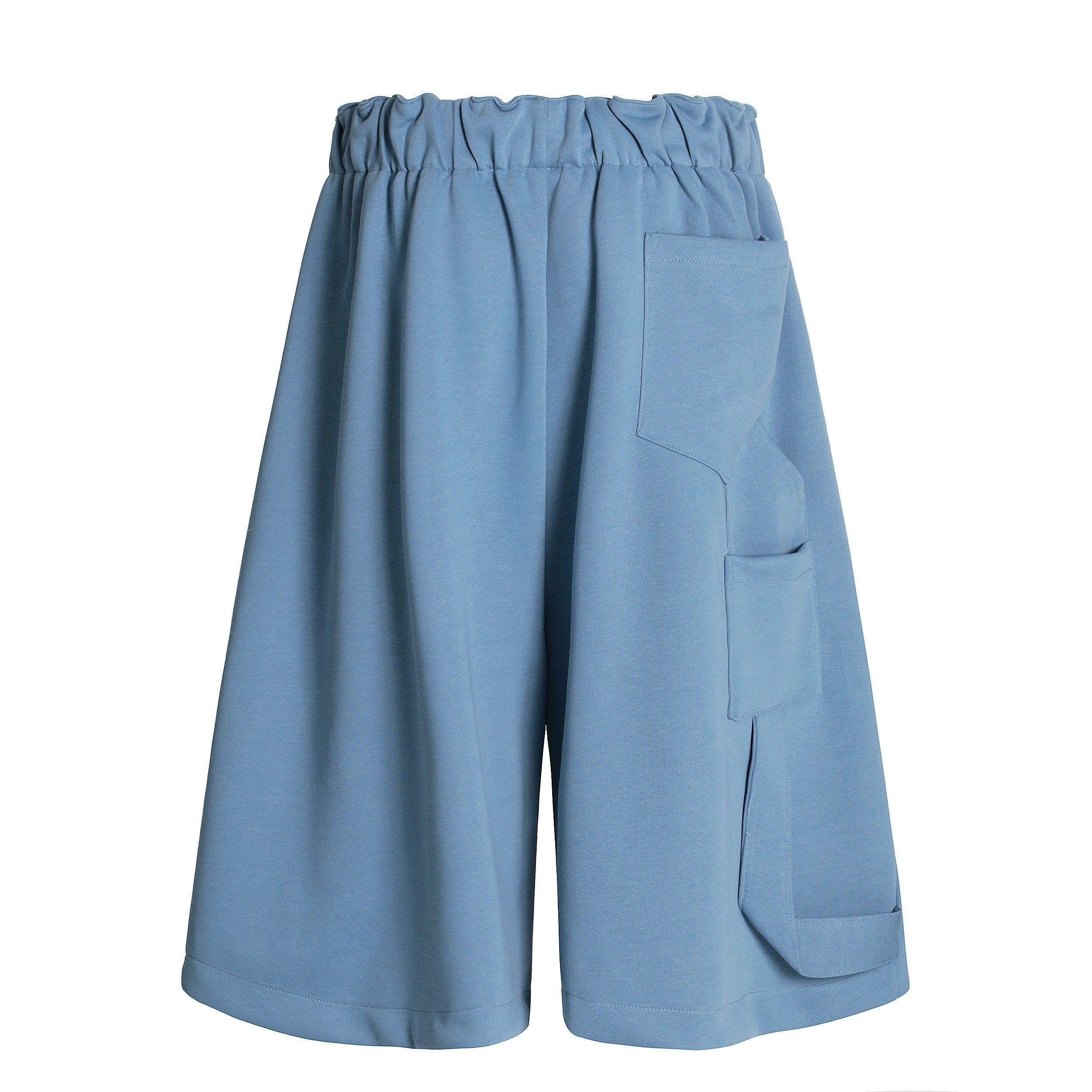 STARRVAINT “Minimal Lounge Wide Shorts”