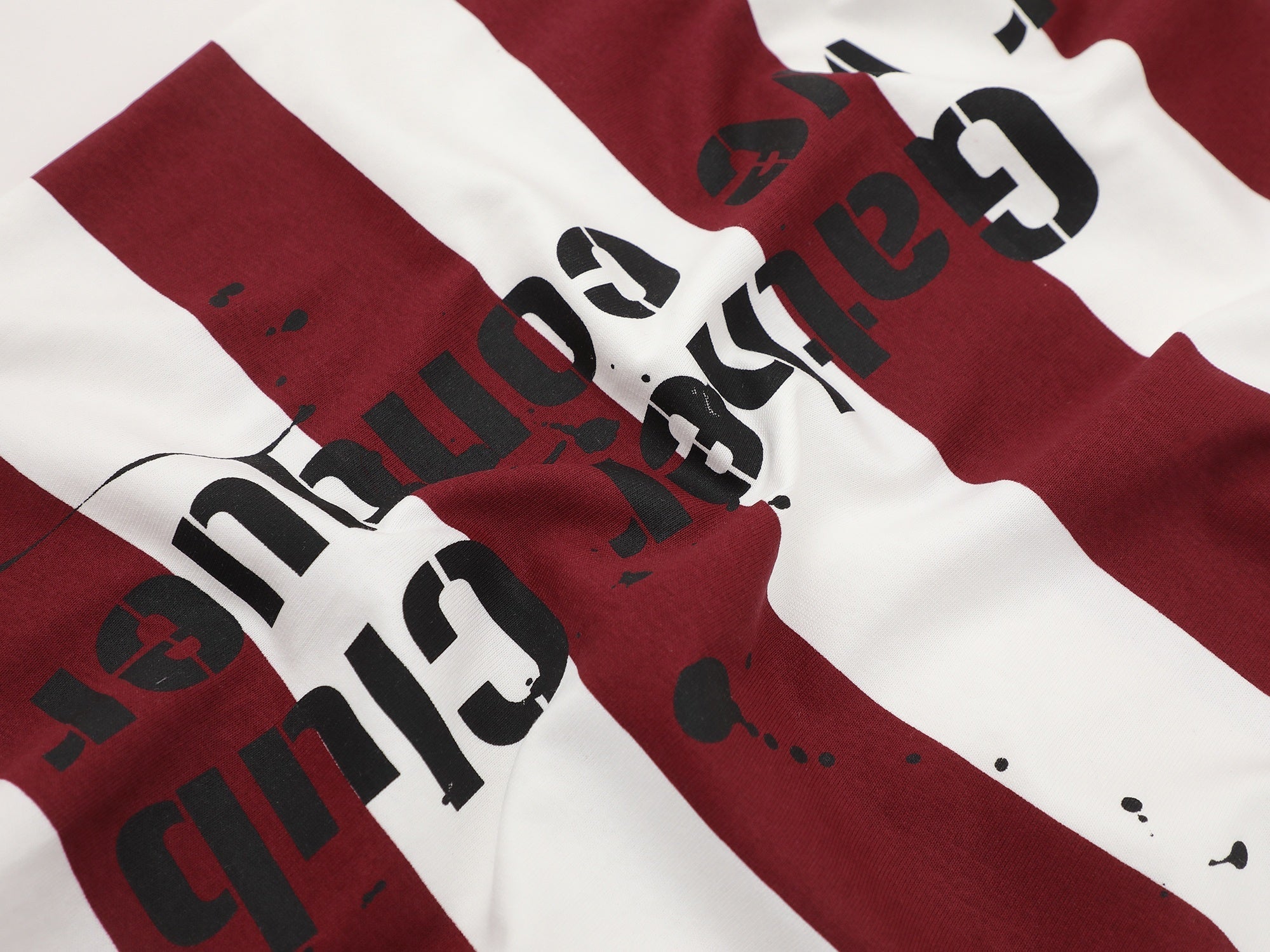 STARRVAINT Striped Graphic Tee