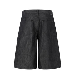 STARRVAINT Raw Denim Baggy Shorts