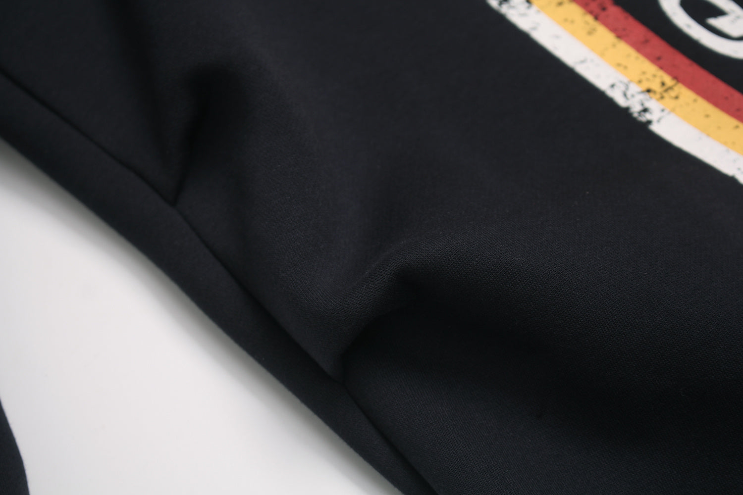 STARRVAINT Fleece-Lined Sports Letter Wide-Leg Sweatpants