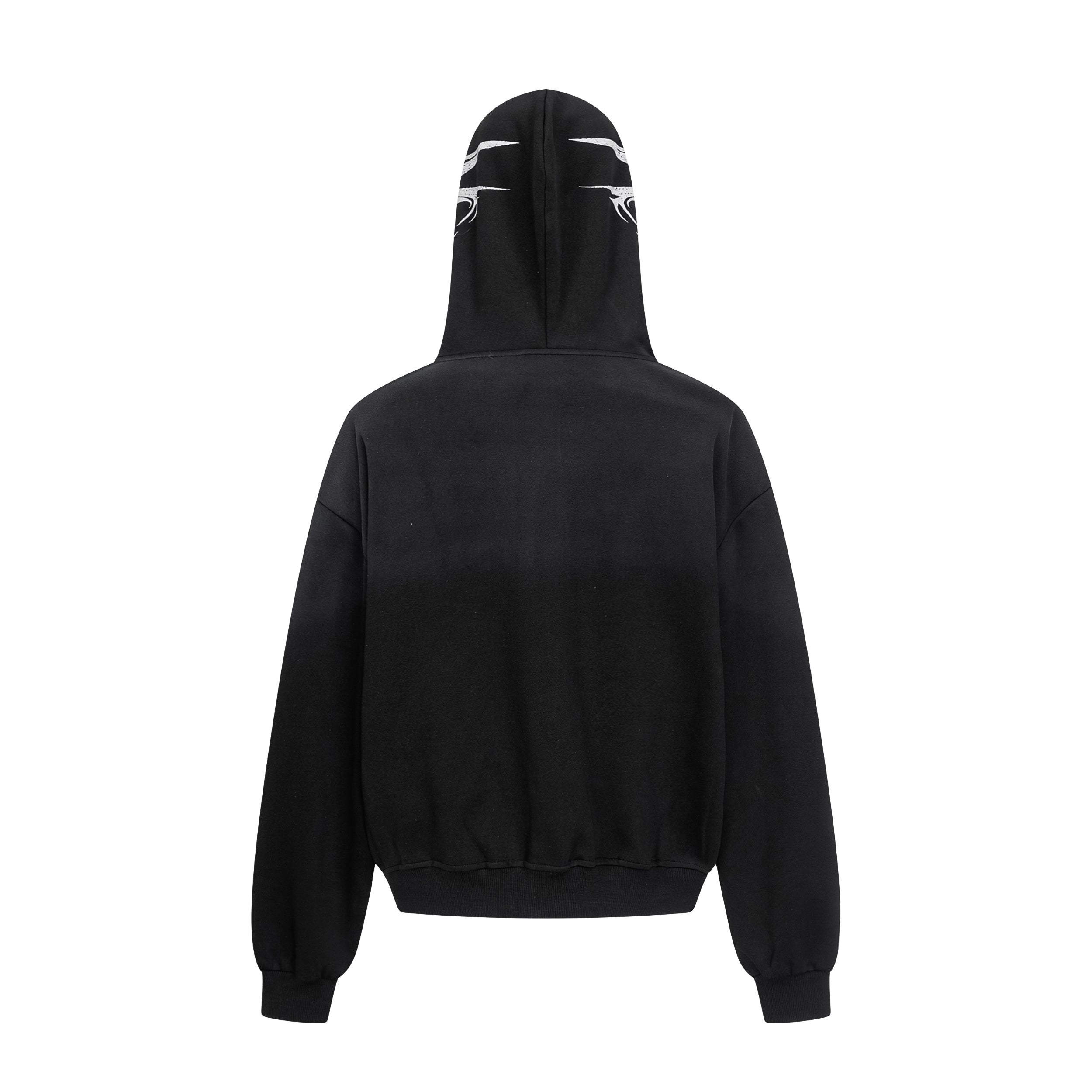 STARRVAINT Full-Script Zip Hoodie