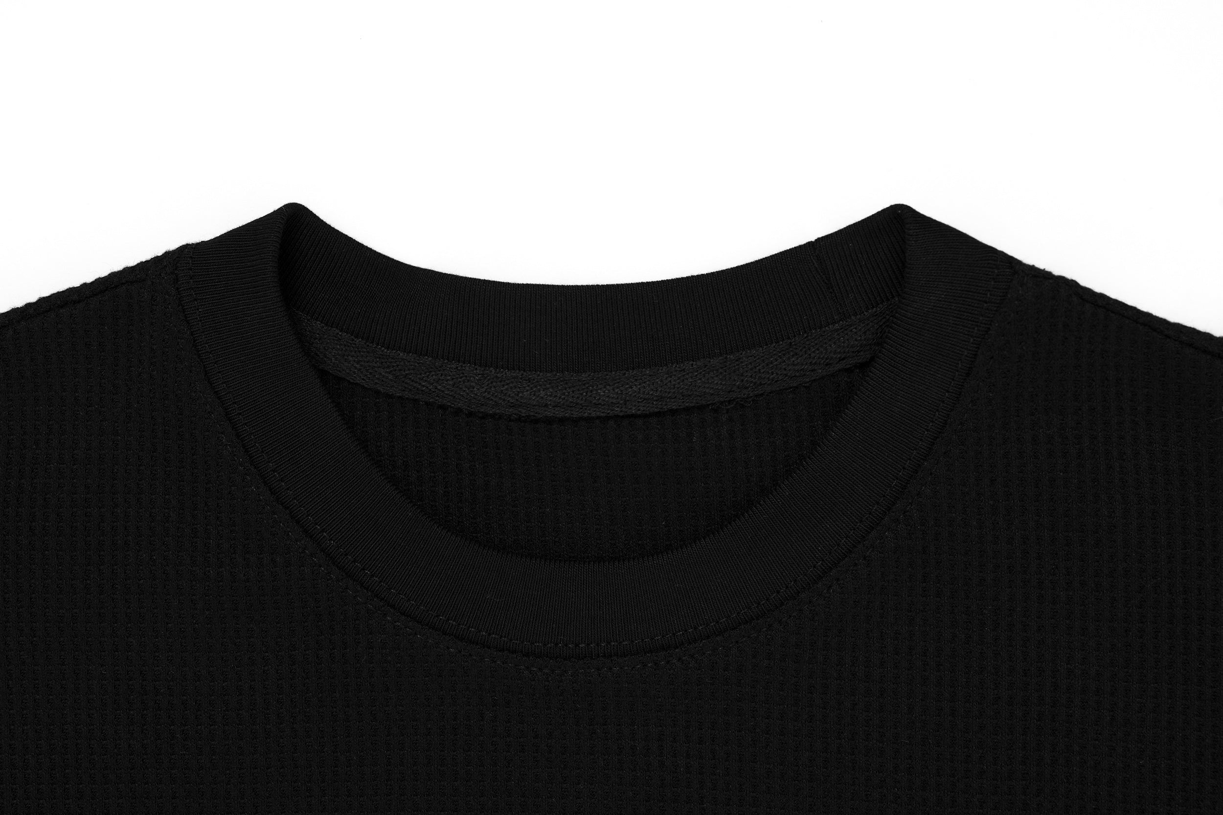 STARRVAINT Layered Gothic Cross Long Sleeve Tee