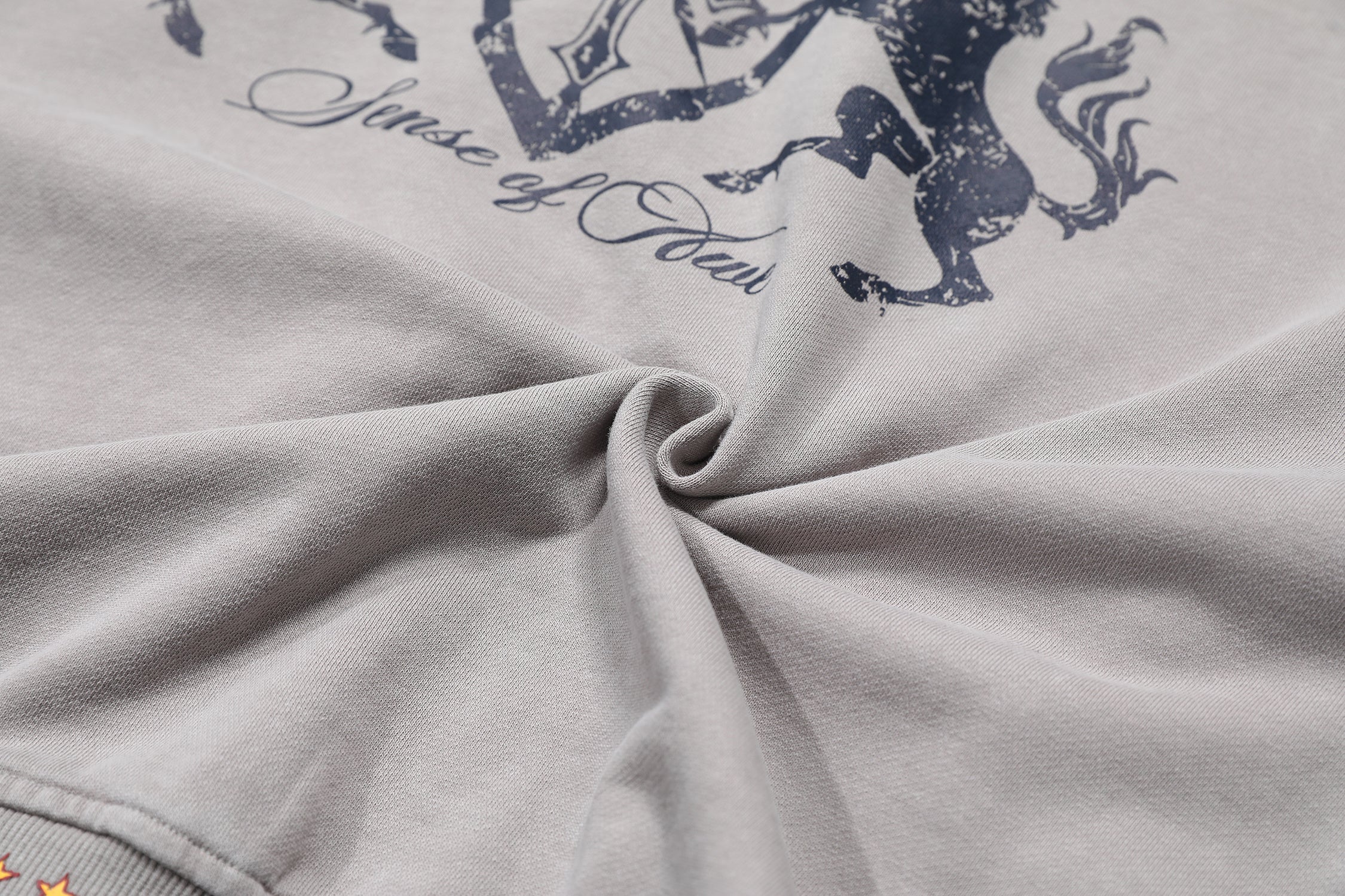 STARRVAINT Vintage Crest Zip Hoodie