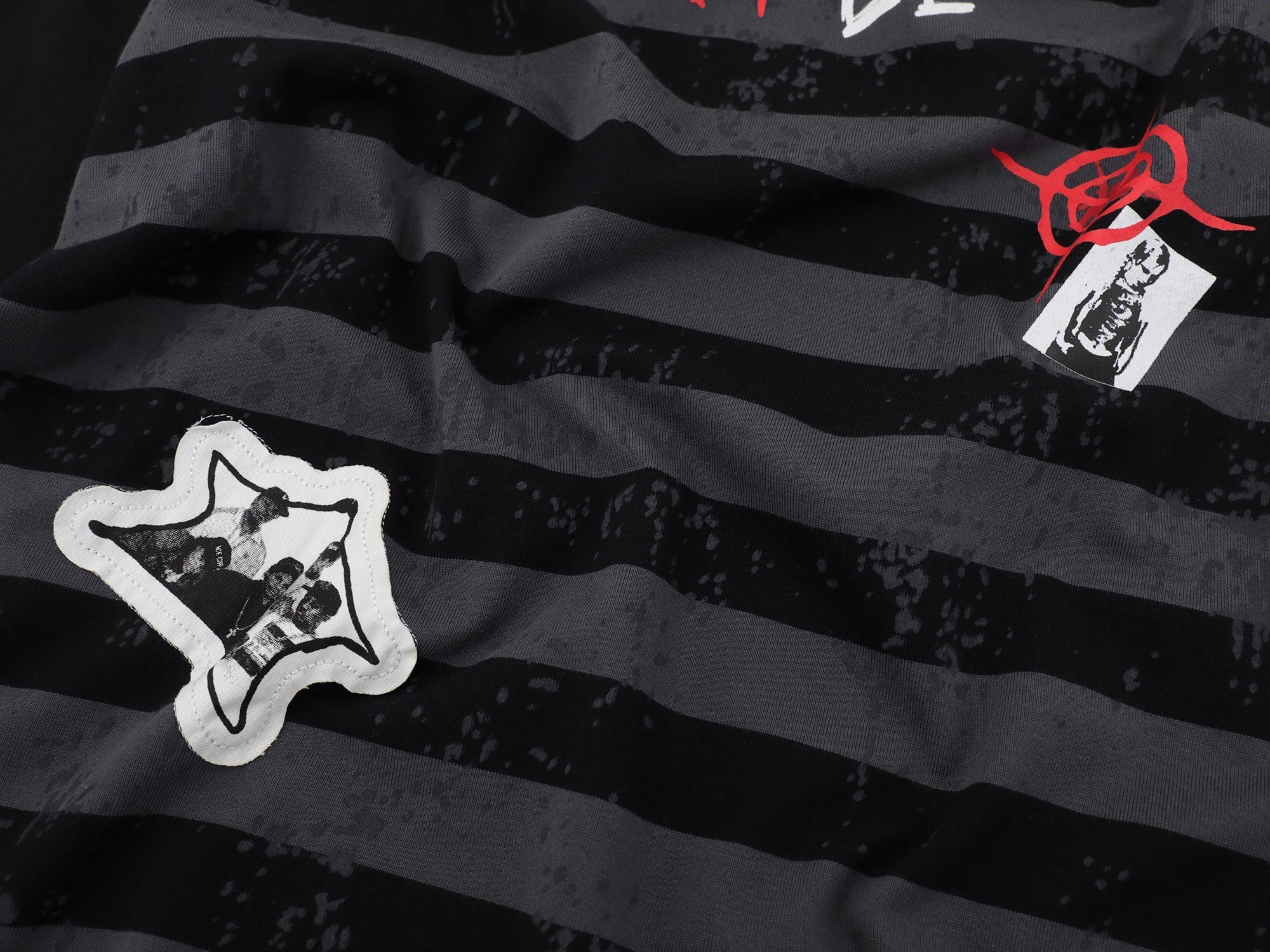 STARRVAINT High Profile Striped Long Sleeve Tee