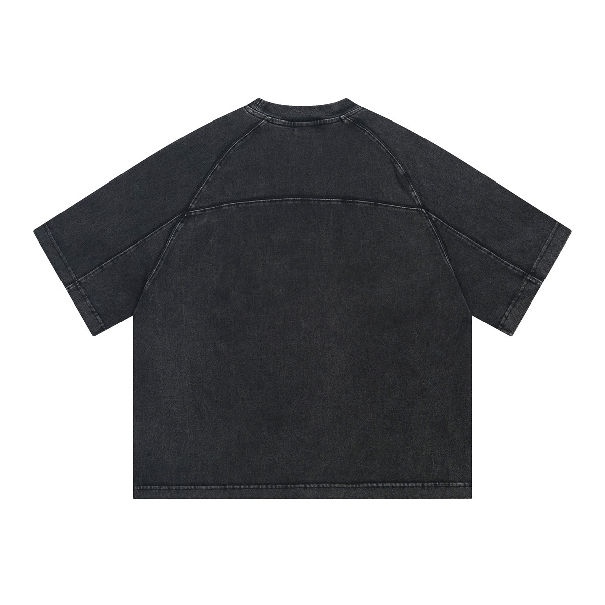 STARRVAINT Vintage Washed Short-Sleeve Cotton Tee