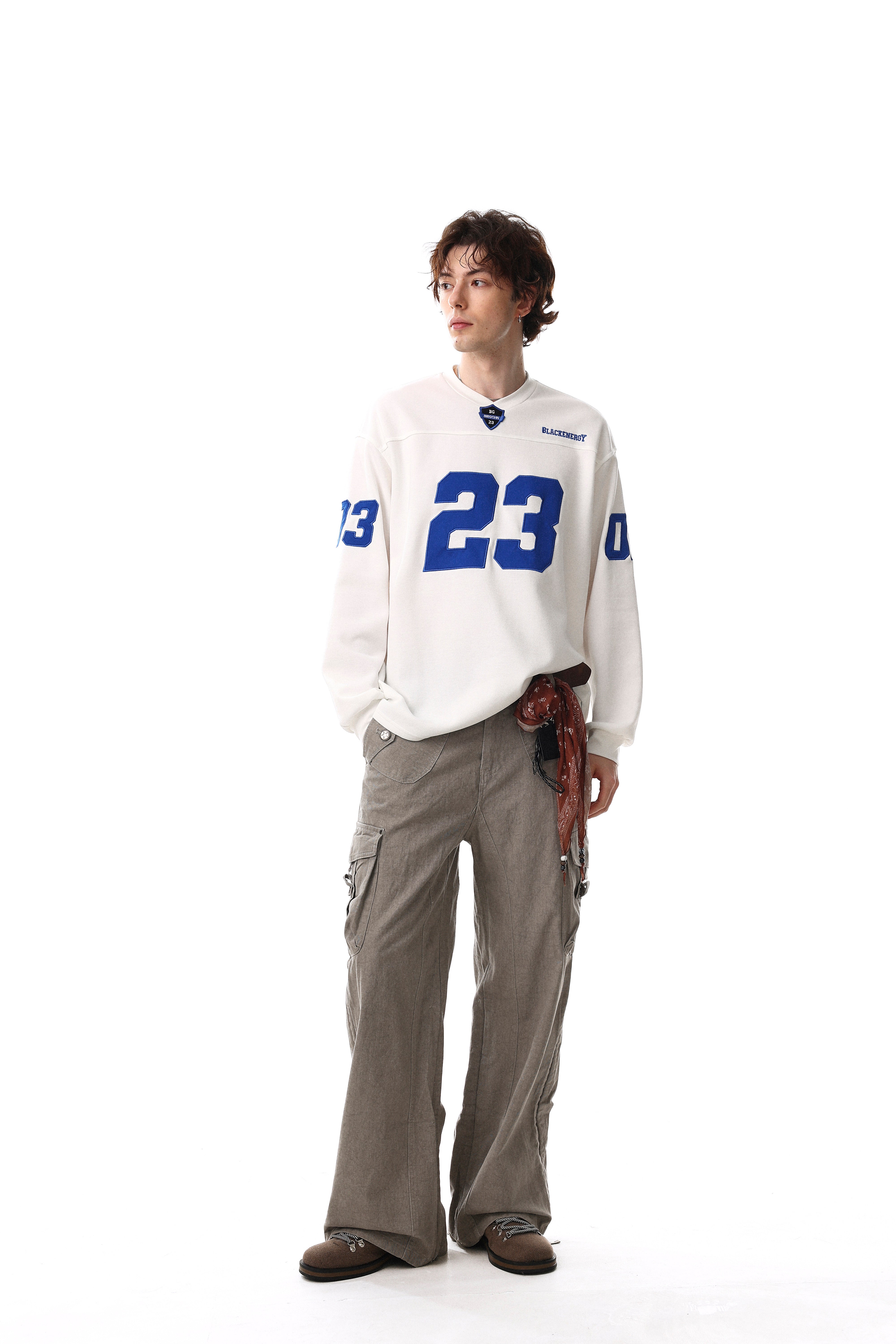 STARRVAINT Varsity Graphic Long Sleeve Tee
