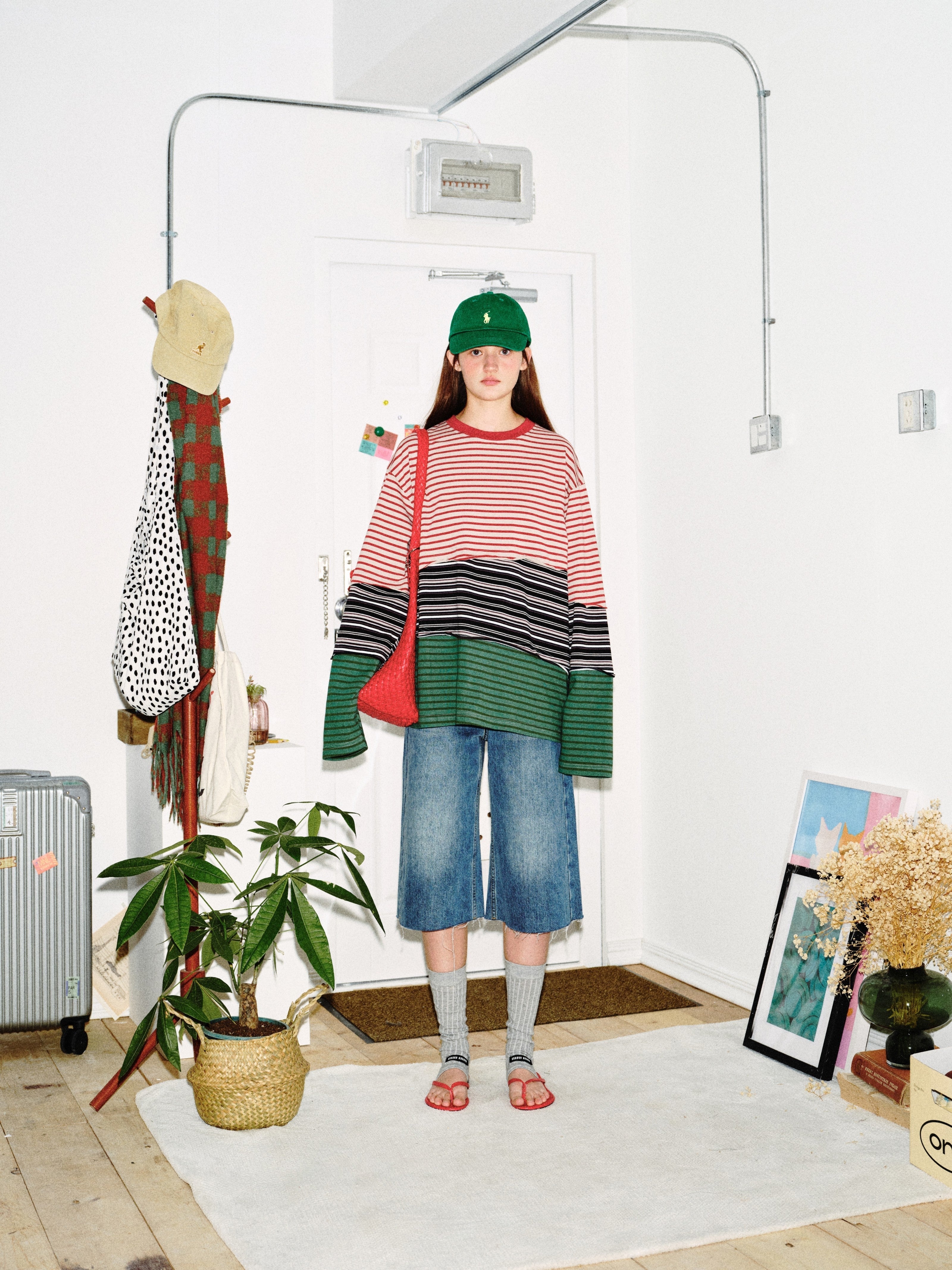 STARRVAINT Striped Long Sleeve Tee