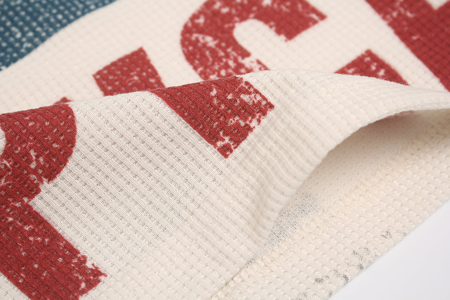 STARRVAINT “COPYCAT WAR” Heavy Waffle Long Sleeve