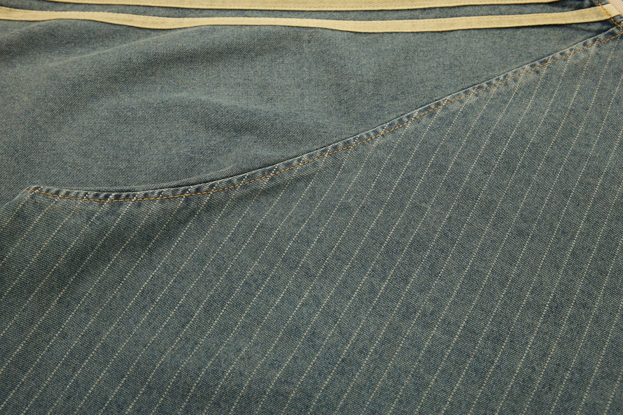 STARRVAINT “Vintage Pinstripe Sport Tee”
