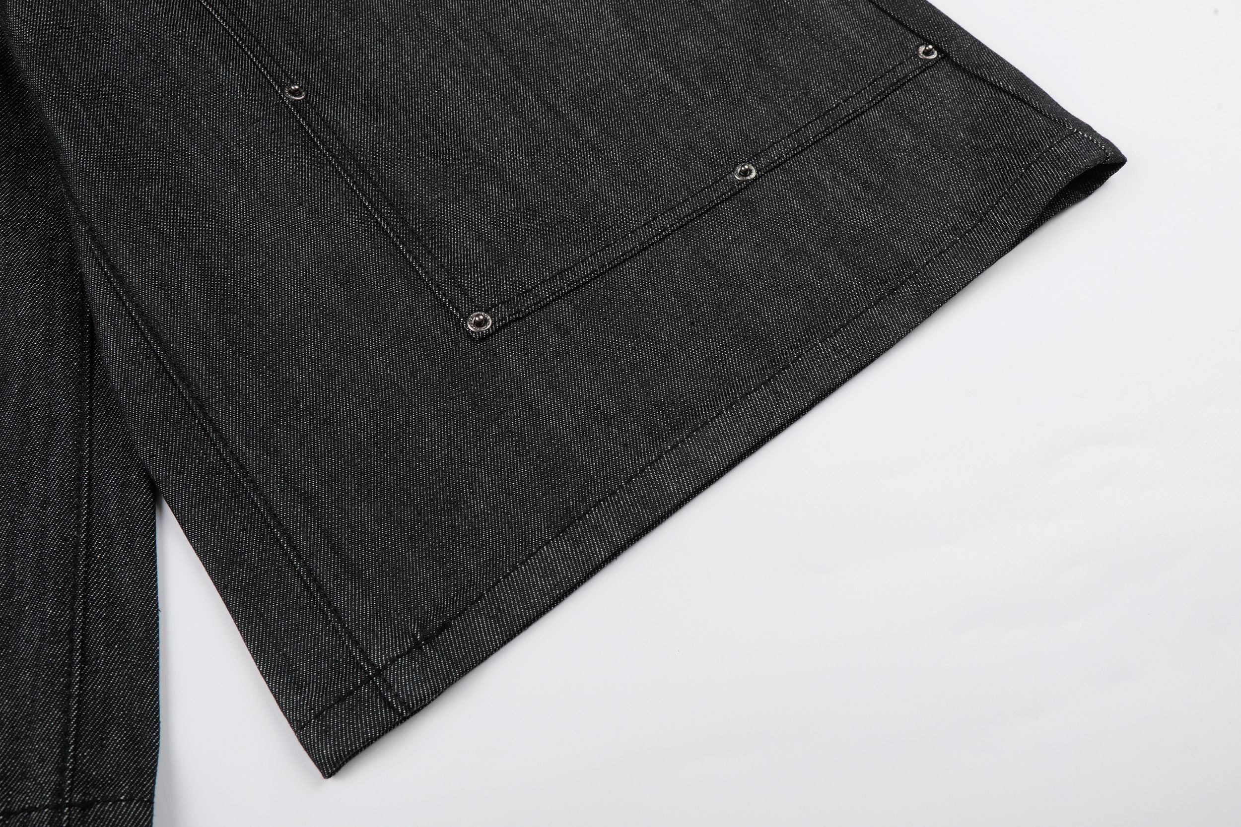 STARRVAINT Raw Denim Baggy Shorts