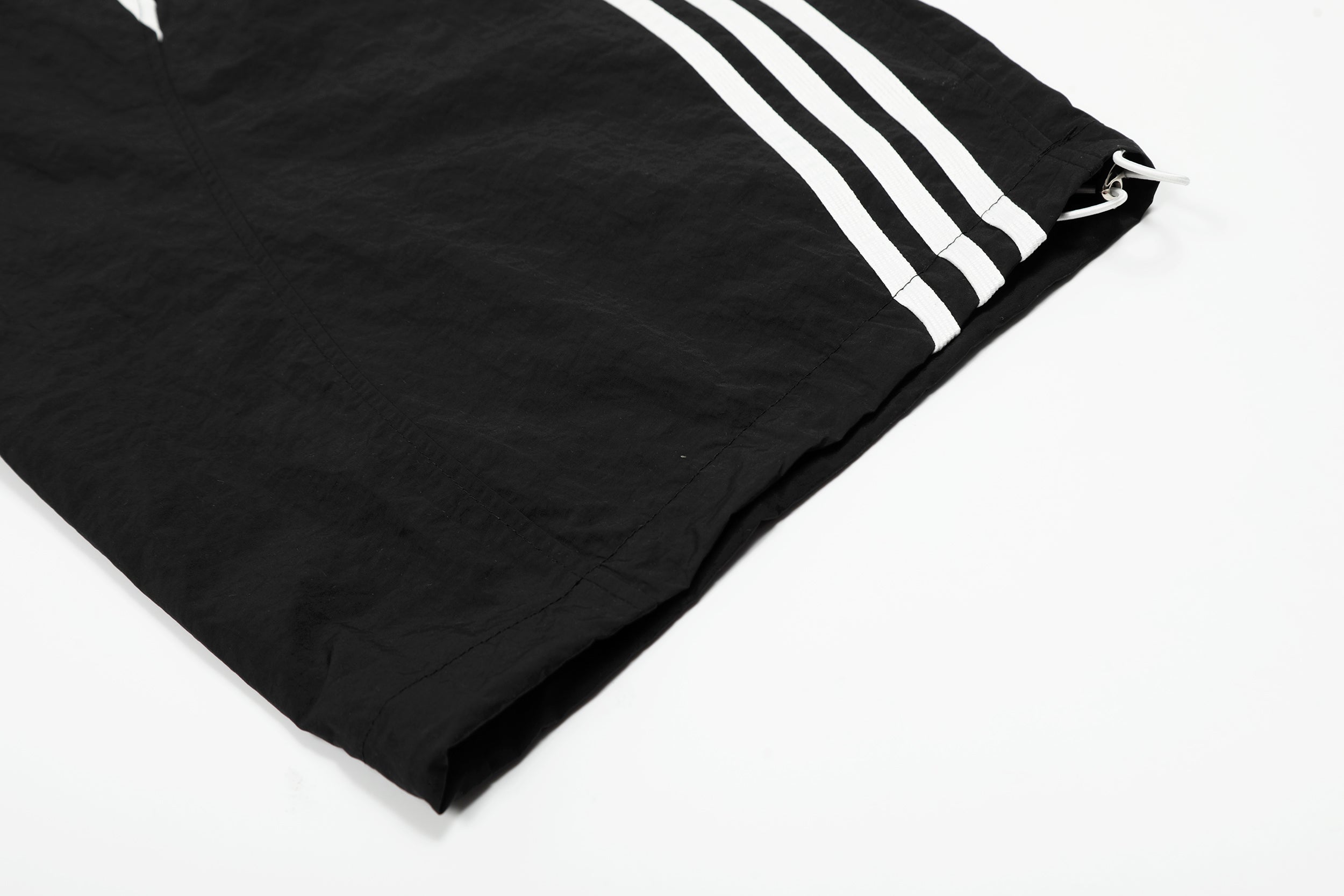 STARRVAINT Nylon Multi-Stripe Track Wide-Leg Pants