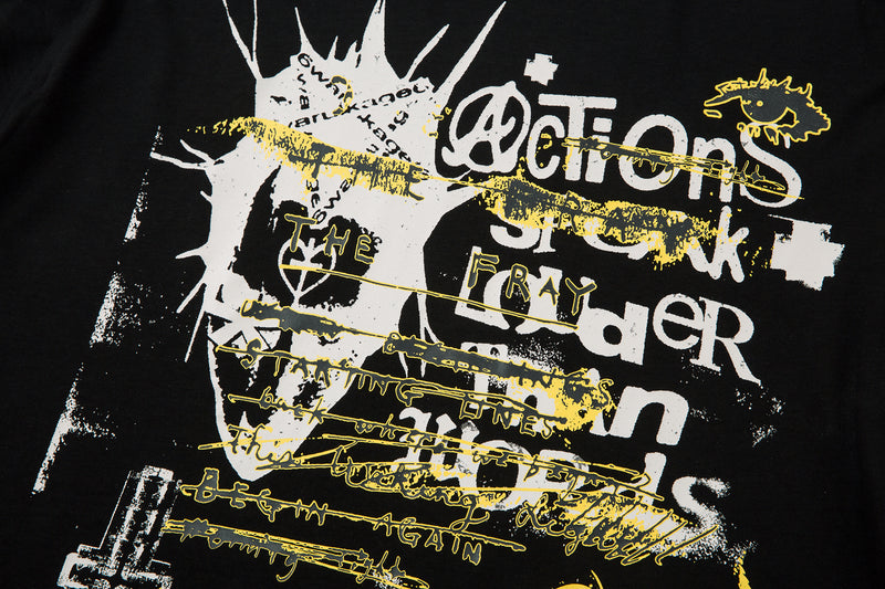 STARRVAINT Layered Graphic Long Sleeve Tee
