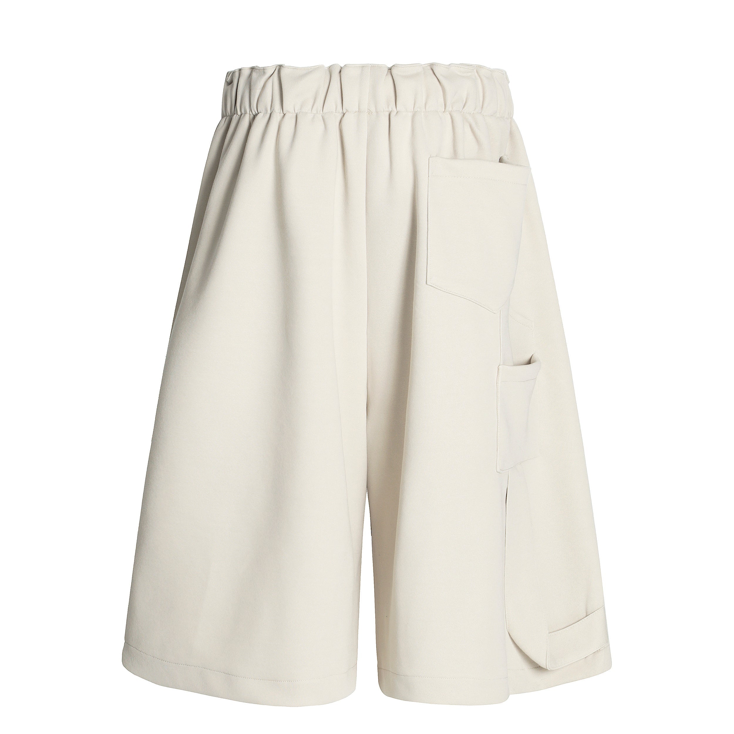 STARRVAINT “Minimal Lounge Wide Shorts”