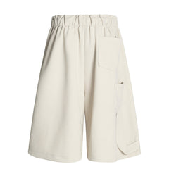 STARRVAINT “Minimal Lounge Wide Shorts”