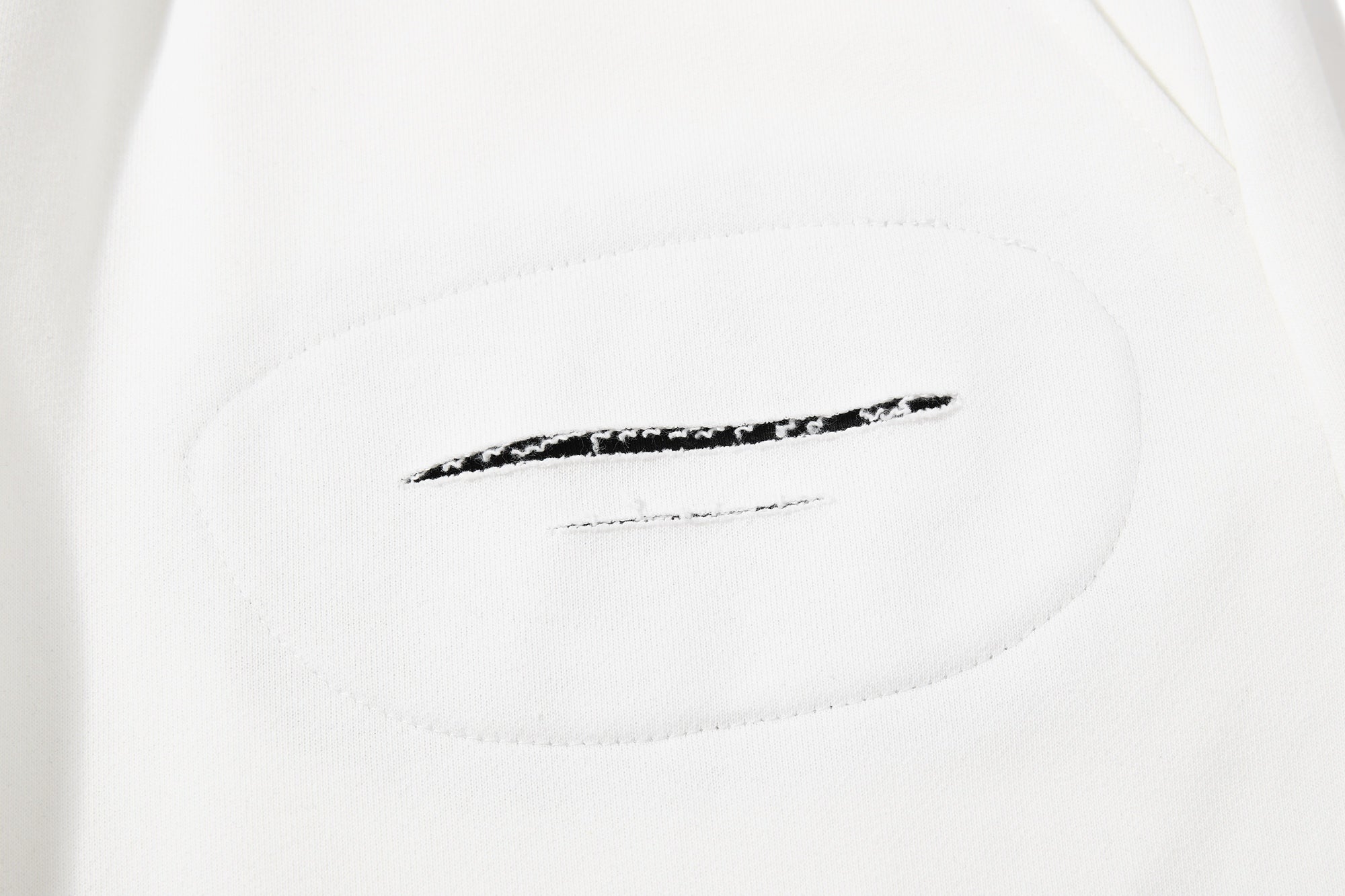 STARRVAINT “Distressed Panel Wide-Leg Sweatpants”