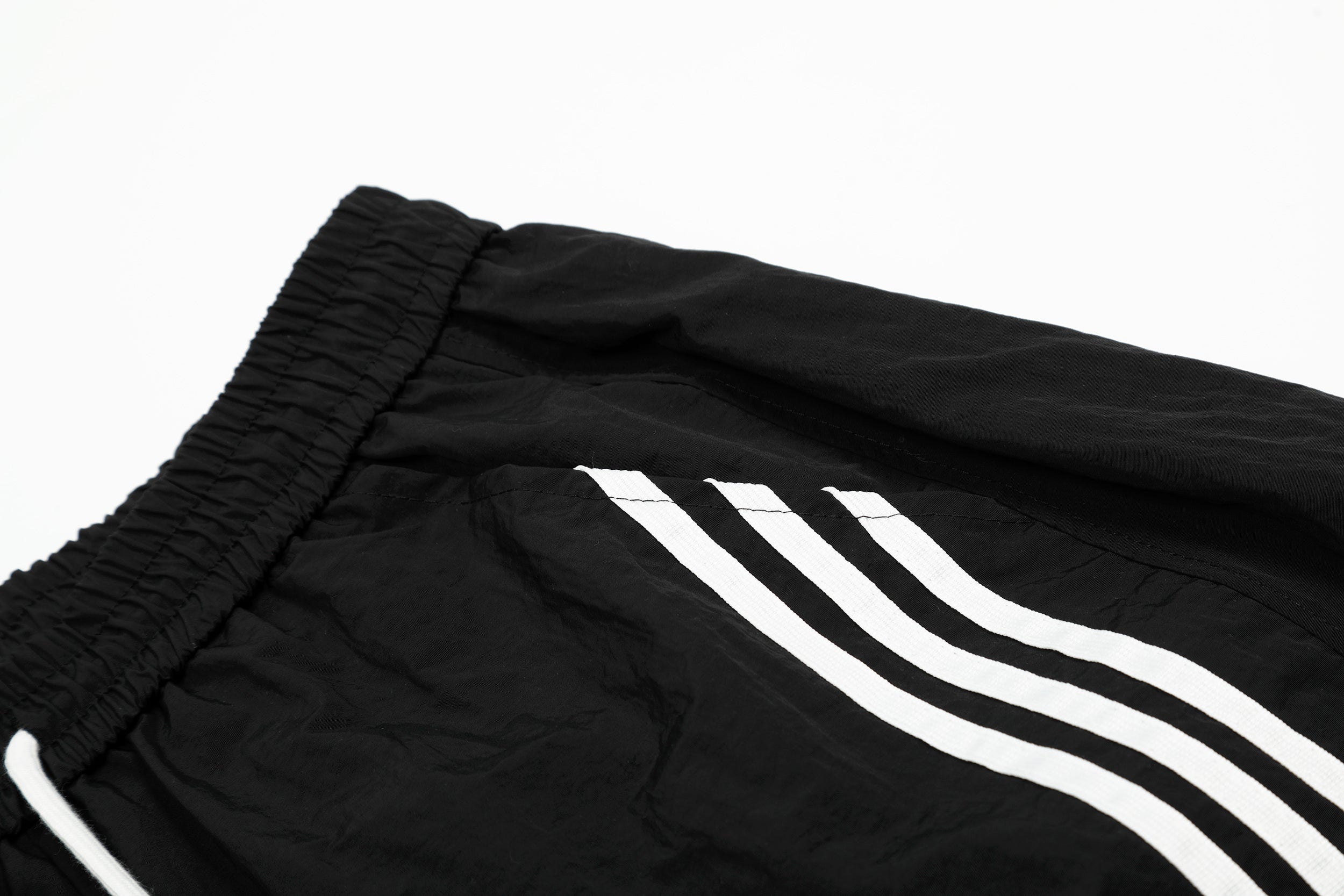 STARRVAINT Nylon Multi-Stripe Track Wide-Leg Pants