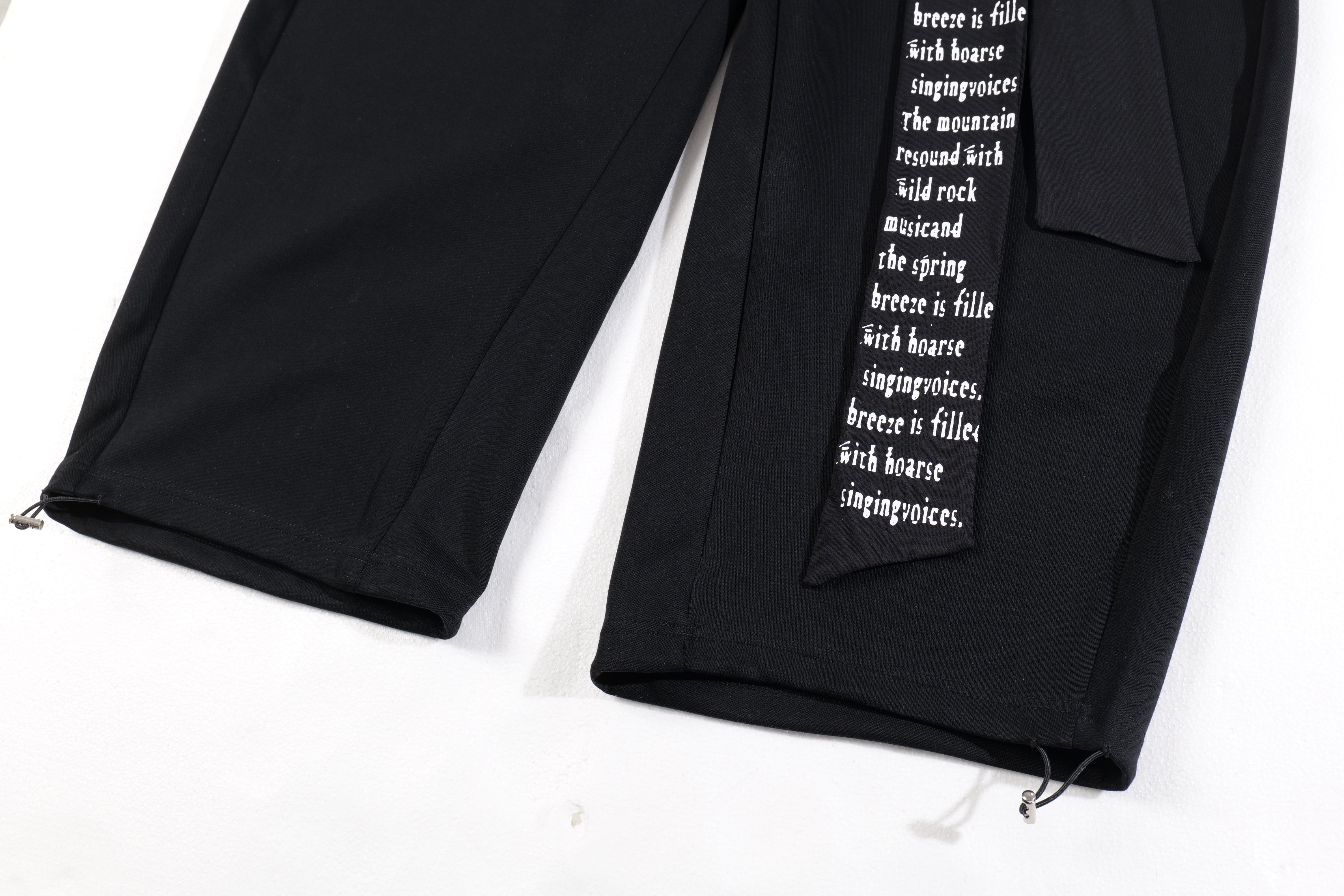 STARRVAINT Rock Graphic Wrap Pants
