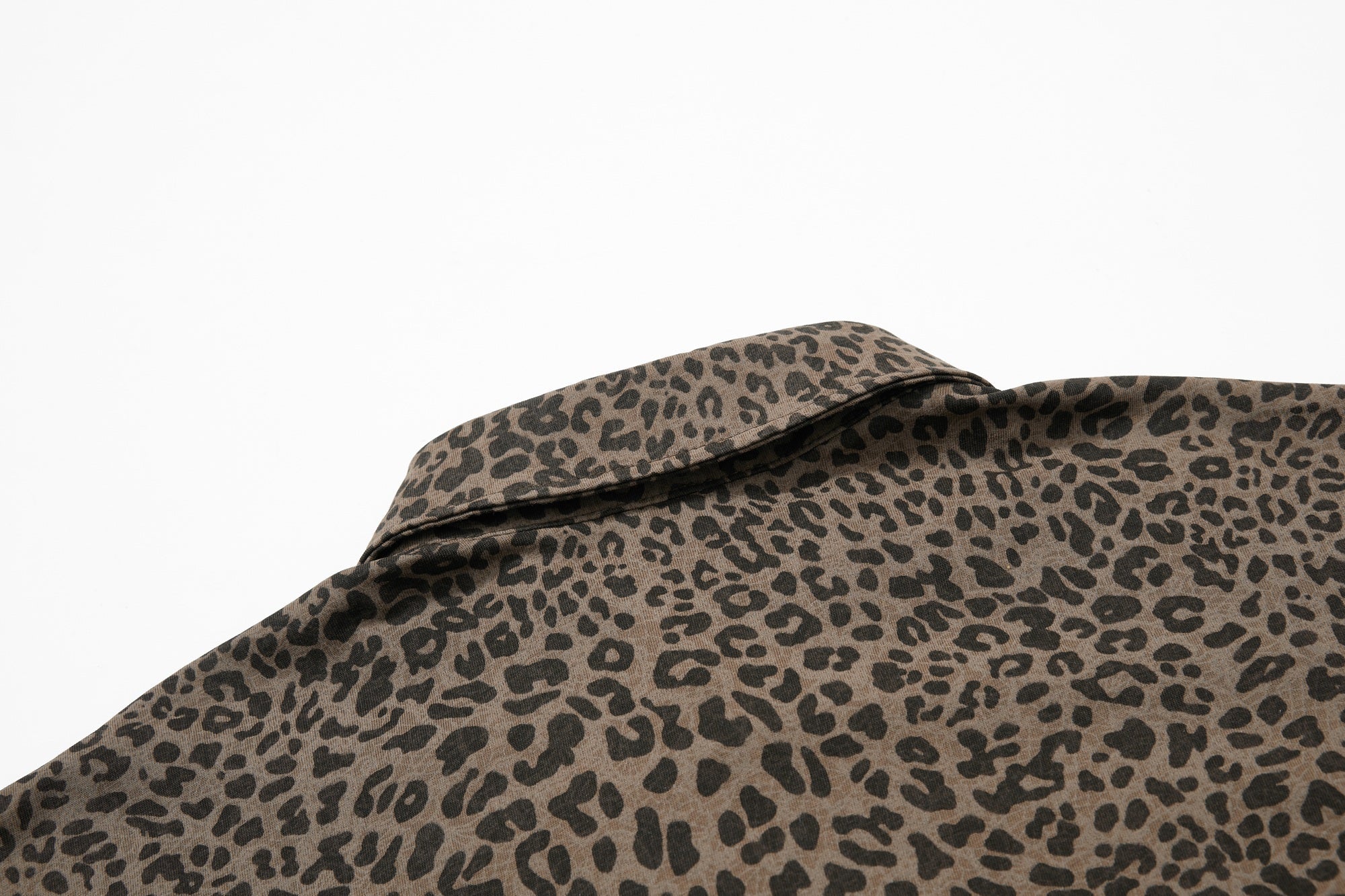 STARRVAINT Leopard Vintage Polo Tee