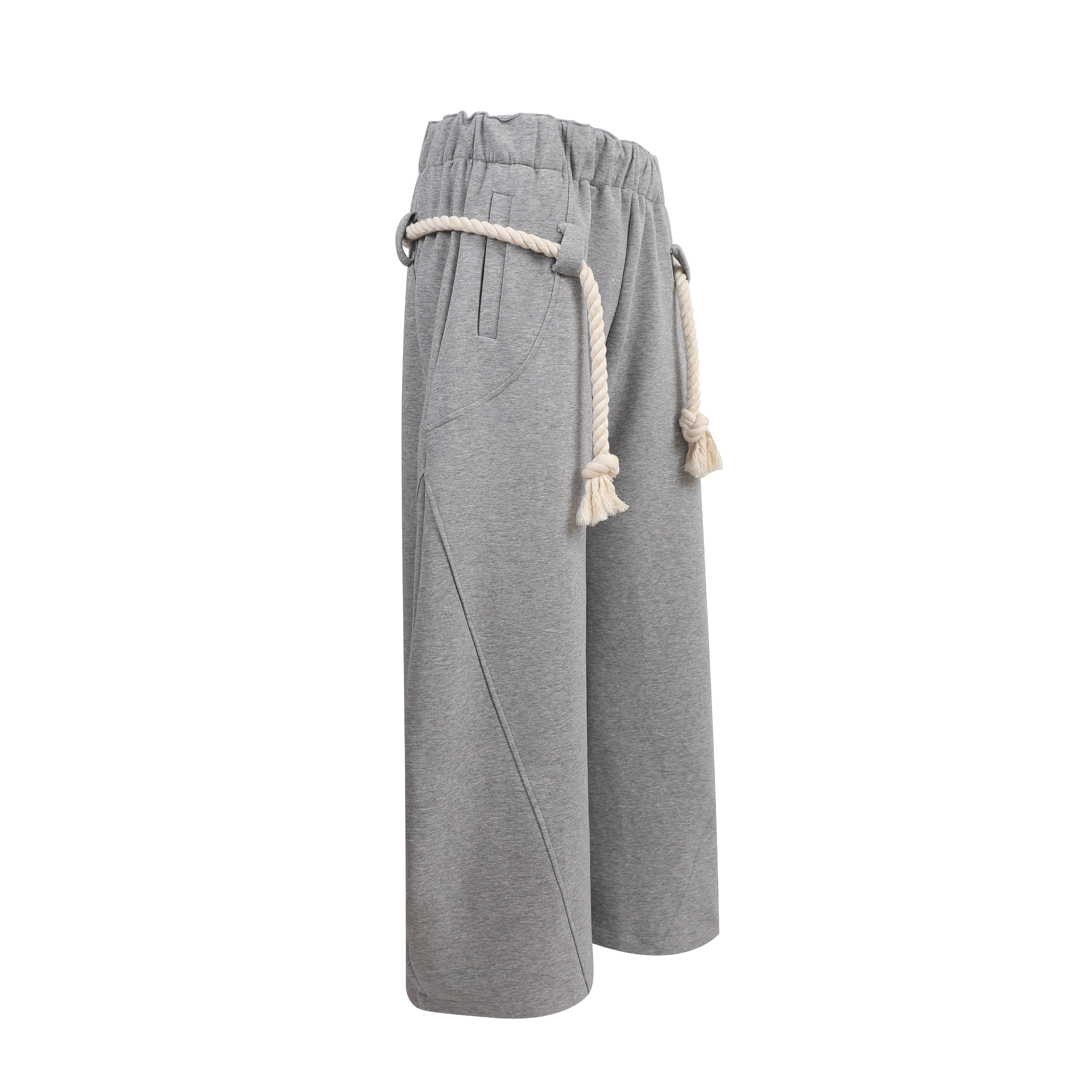 STARRVAINT Rope Drawstring Barrel Pants