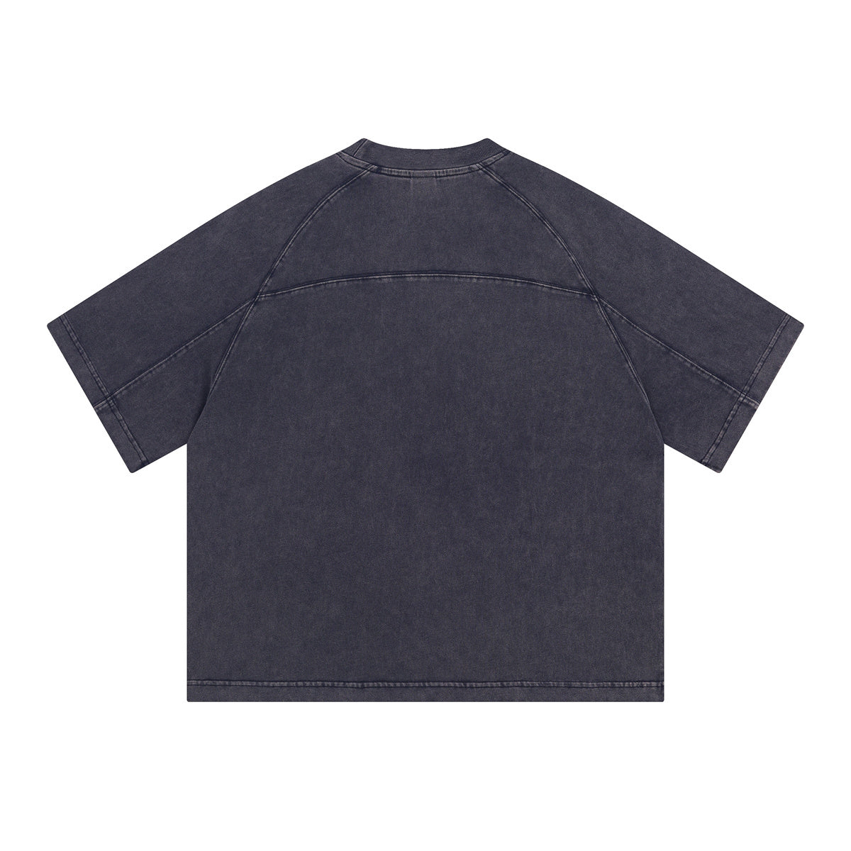 STARRVAINT Vintage Washed Short-Sleeve Cotton Tee