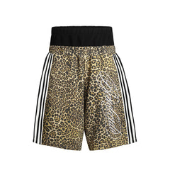 STARRVAINT Leopard Waist Sport Shorts